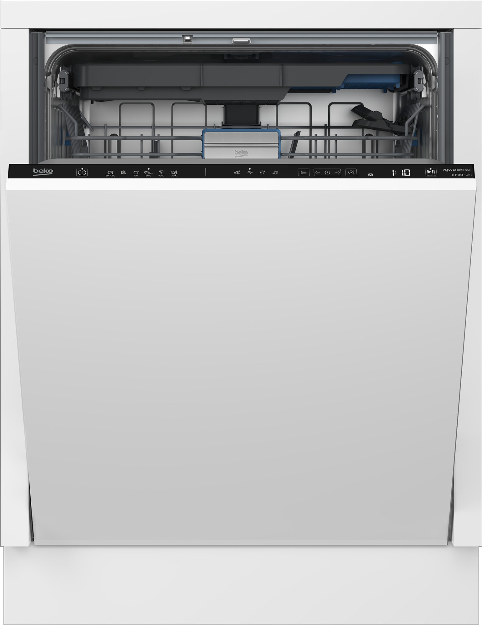 BEKO vollintegrierbarer Geschirrspüler BDIN36550P, 8,9 l, 15 Maßgedecke