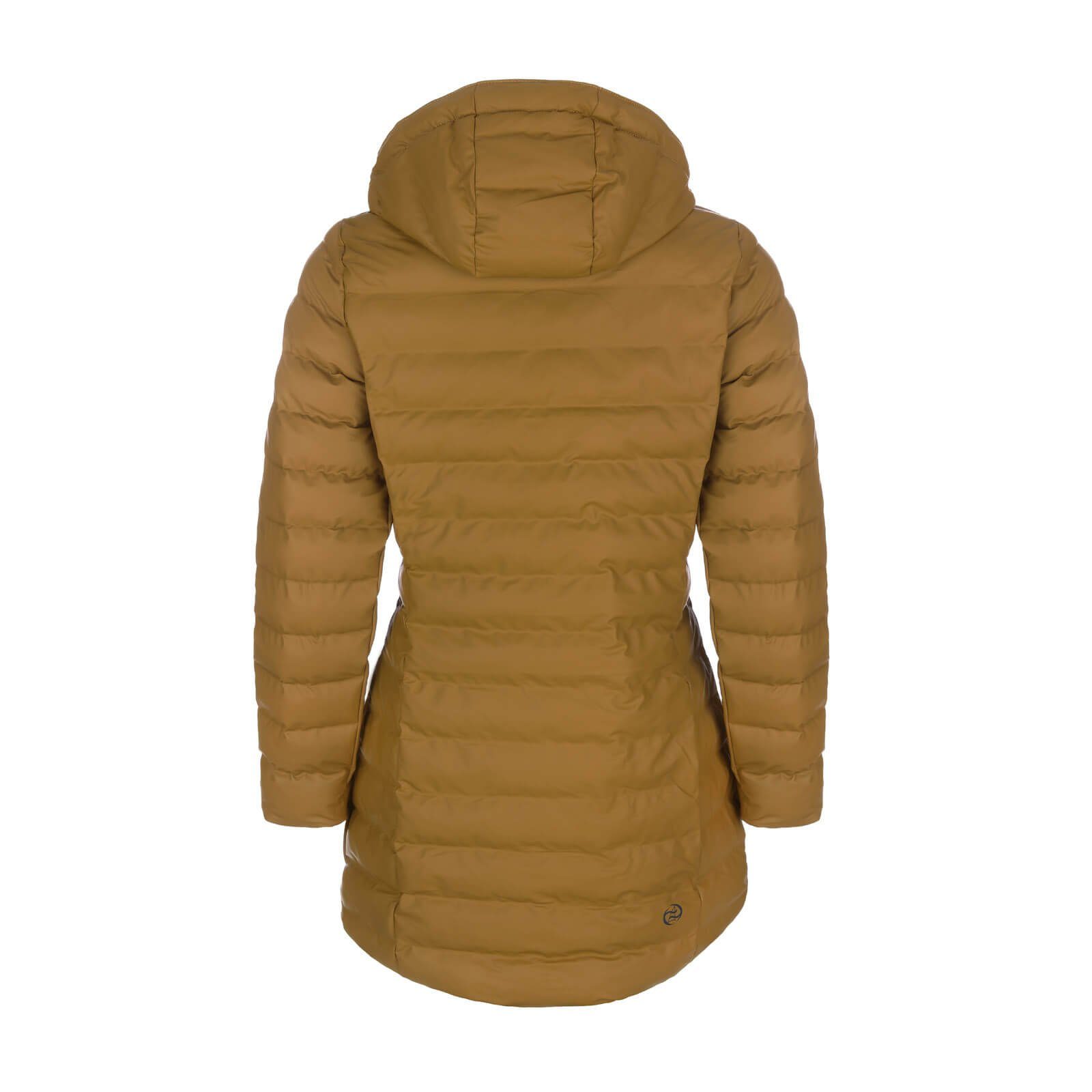 Dry Fashion Regenmantel Damen PU-Mantel Danzig gesteppt - Outdoor-Jacke wind- und wasserdicht