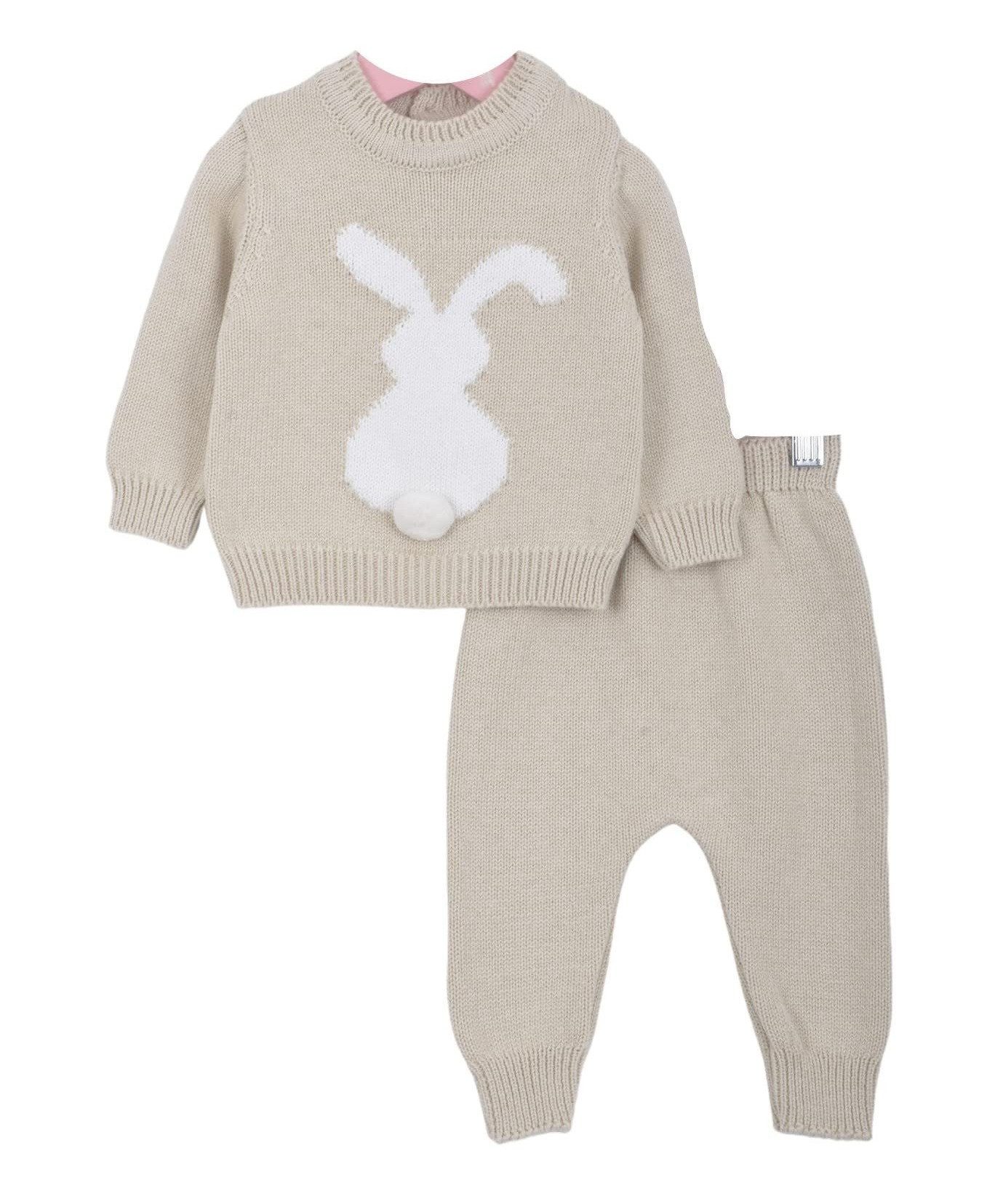 Minora Strickkleid Minora Baby Kleidung Hose und Pullover- Gestricktes