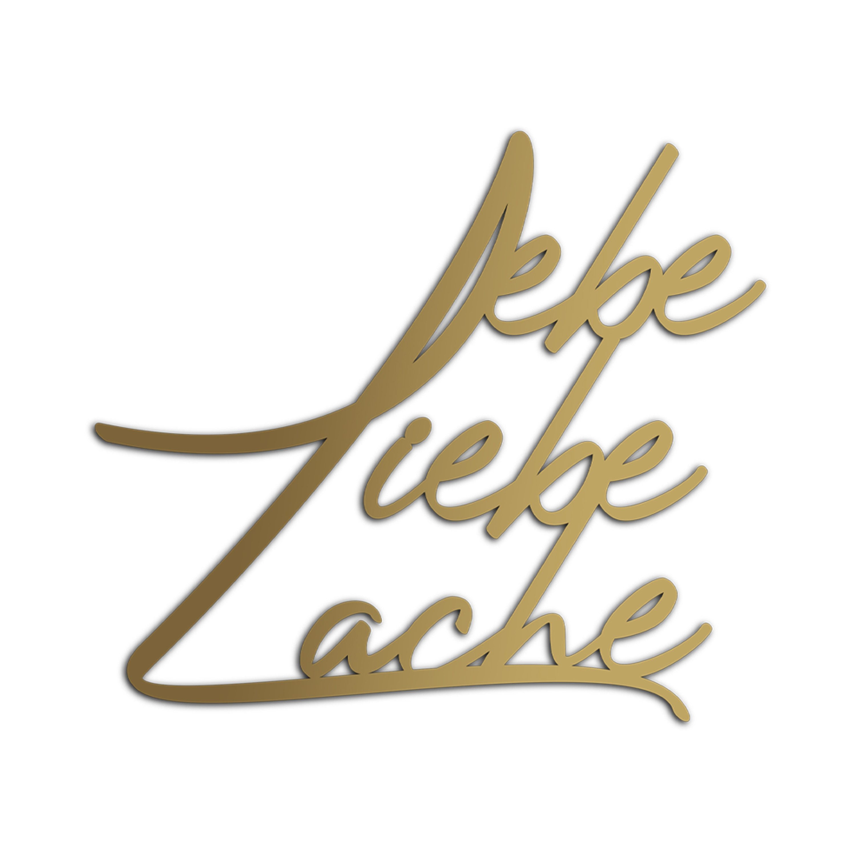 Namofactur Wandtattoo Lebe Liebe Lache XXL günstig online kaufen
