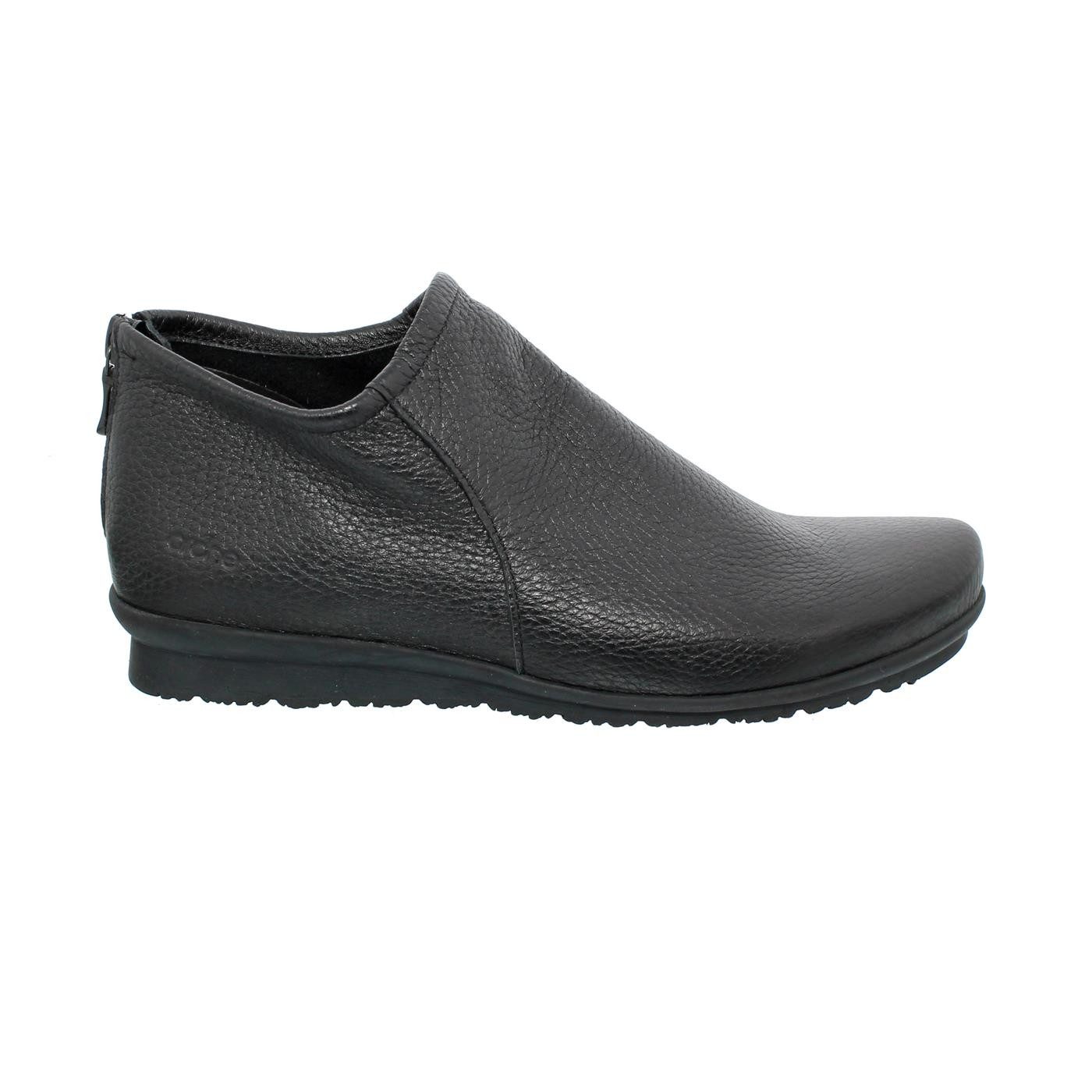 Arche Babyqi, Slipper, Cerf pleine fleur (Hirschleder), noir (schwarz Slipper