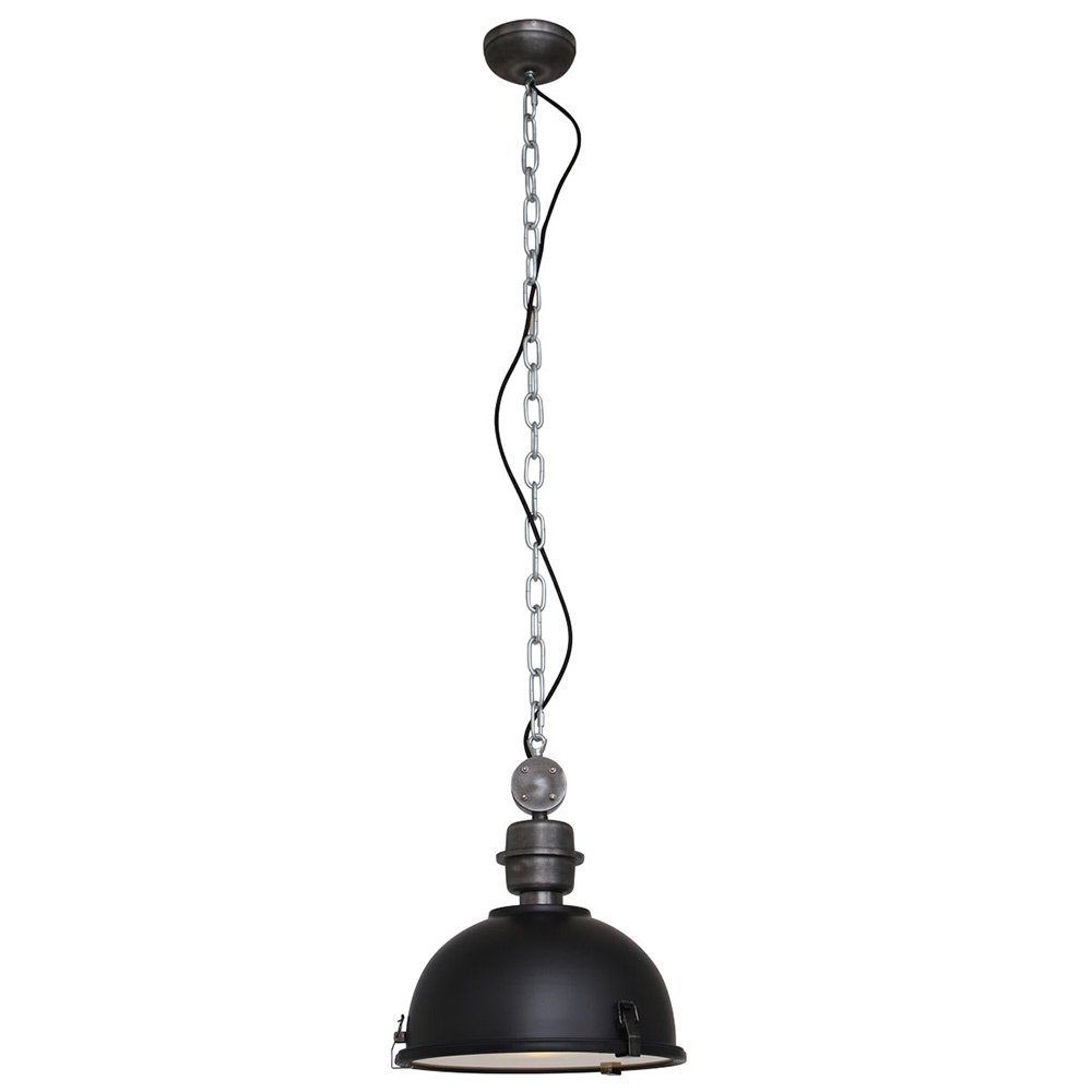 Leuchtmittel schwarz etc-shop Zimmer Wohn Pendelleuchte, Vintage Leuchte inklusive, Retro Lampe im Hänge Hänge Warmweiß, Decken LED