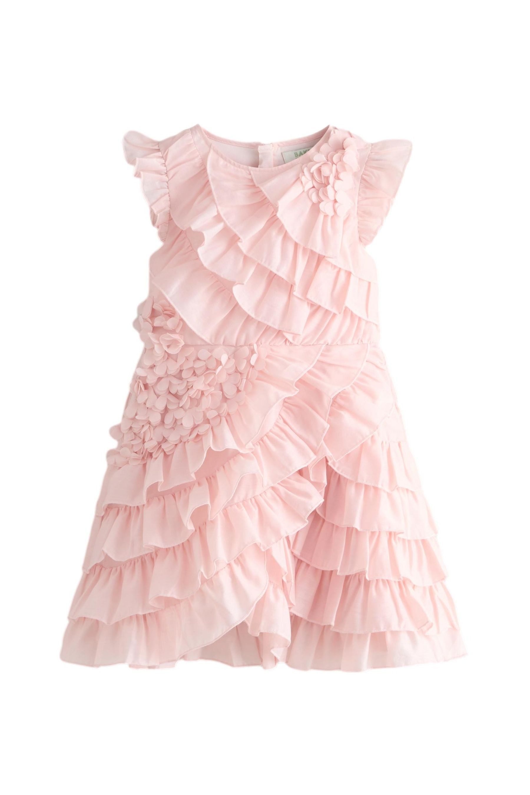 Partykleid Baker by Ted Baker Kleid mit 3D-Rüschen