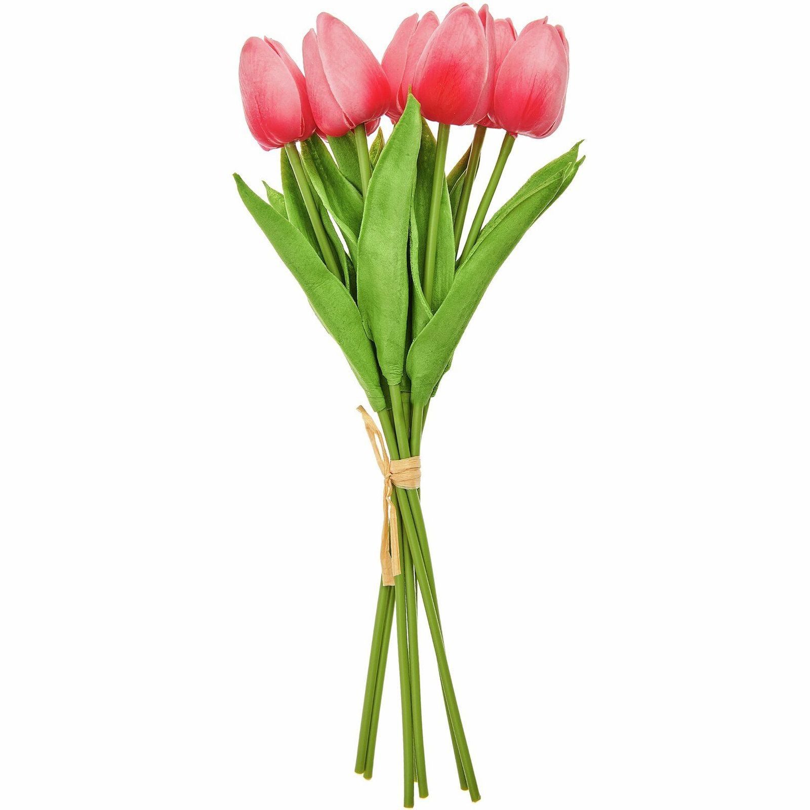 Kunstblume Tulpenstrauss Tulpe, Rico Design, mit 7 Blüten