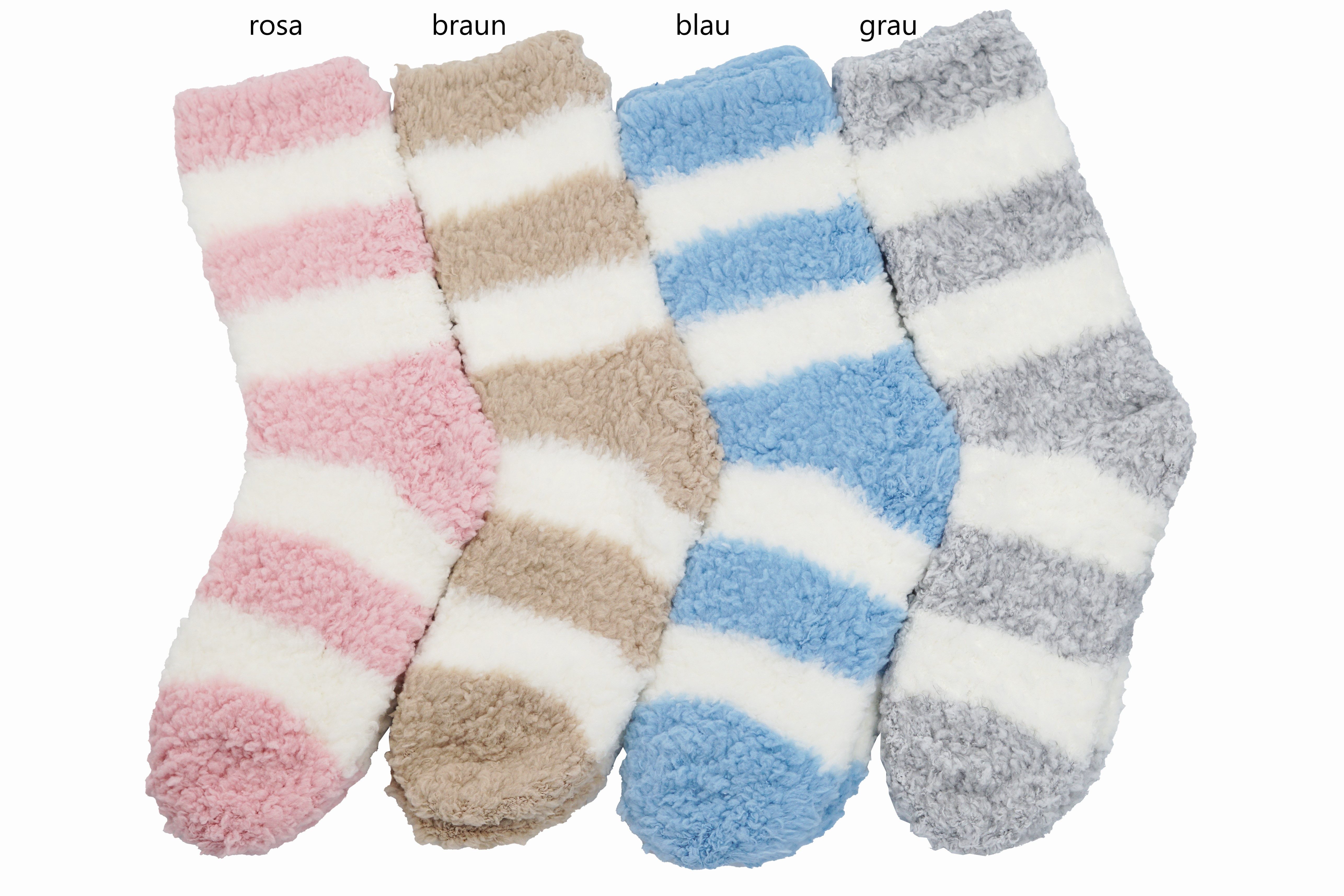 Taubert Kuschelsocken TAUBERT 762244588 KUSCHELSOCKEN 1 Paar DREAMING in 4 Farben lamb yarn