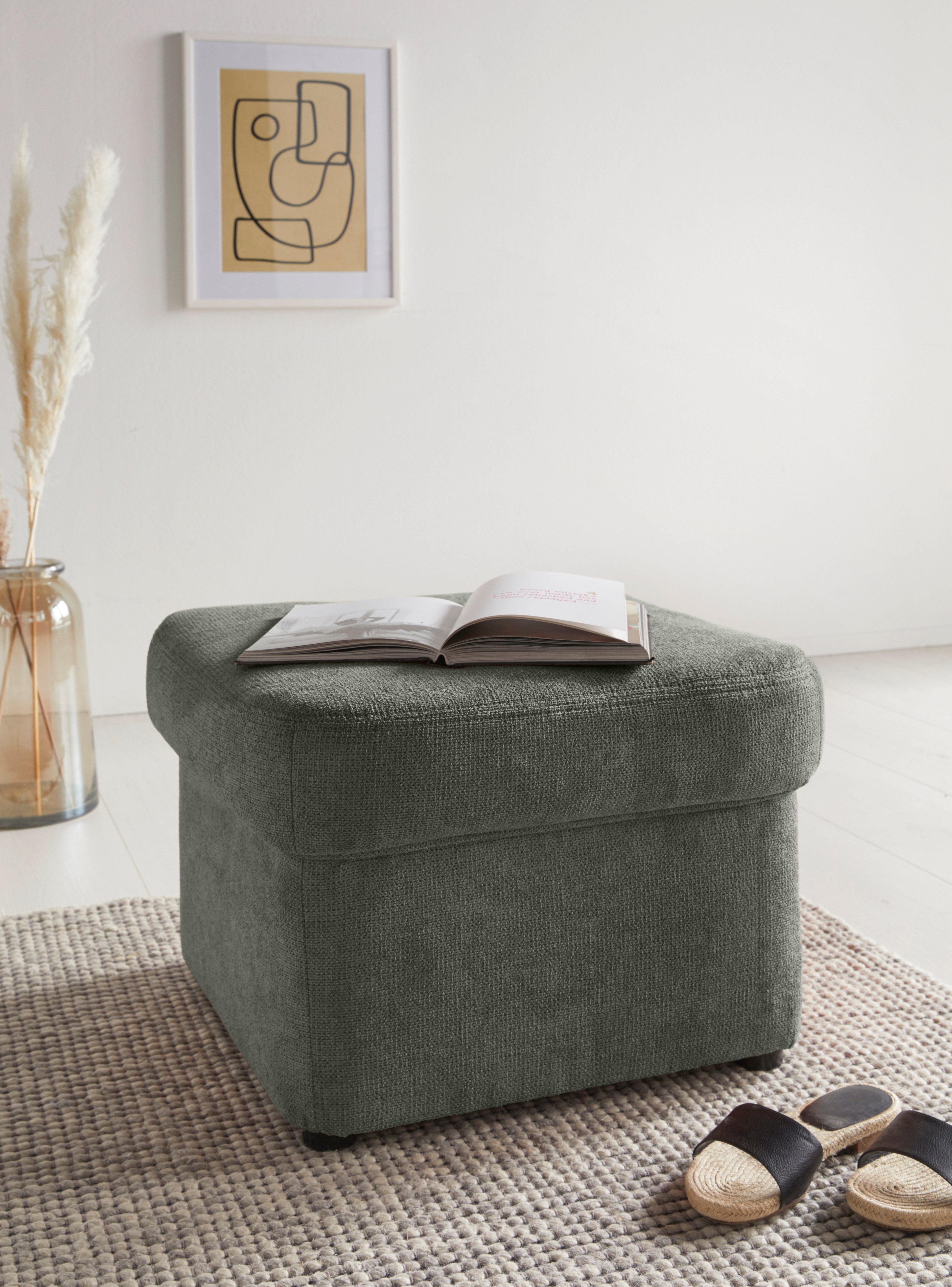 DOMO collection Hocker "Papenburg", in großer Farbvielfalt günstig online kaufen