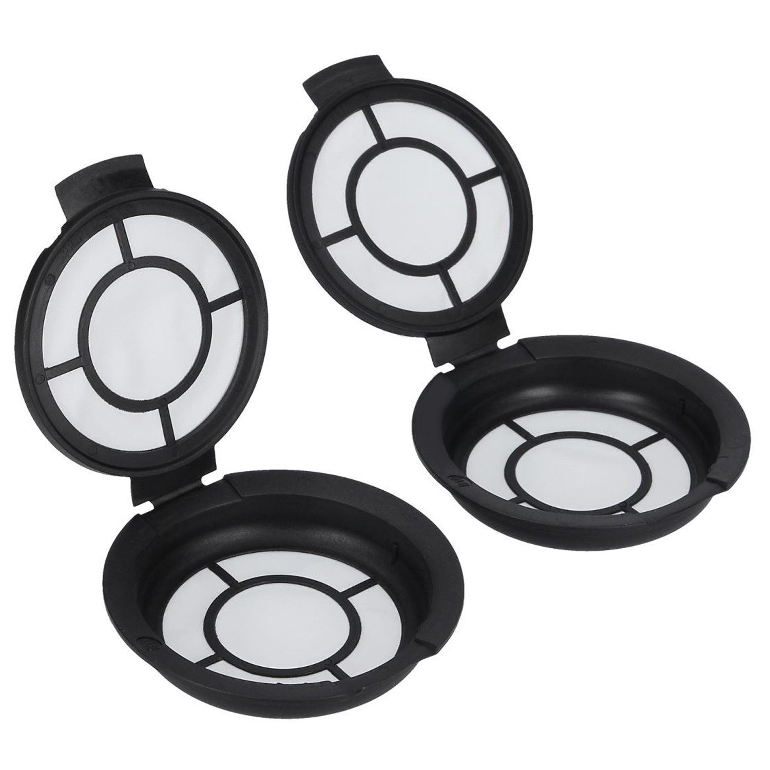 Melitta Wiederbefüllbare Kaffeepads Pads Set 2 Stück 180424, Kunststoff, für Senseo Kaffeemaschine Padmaschine