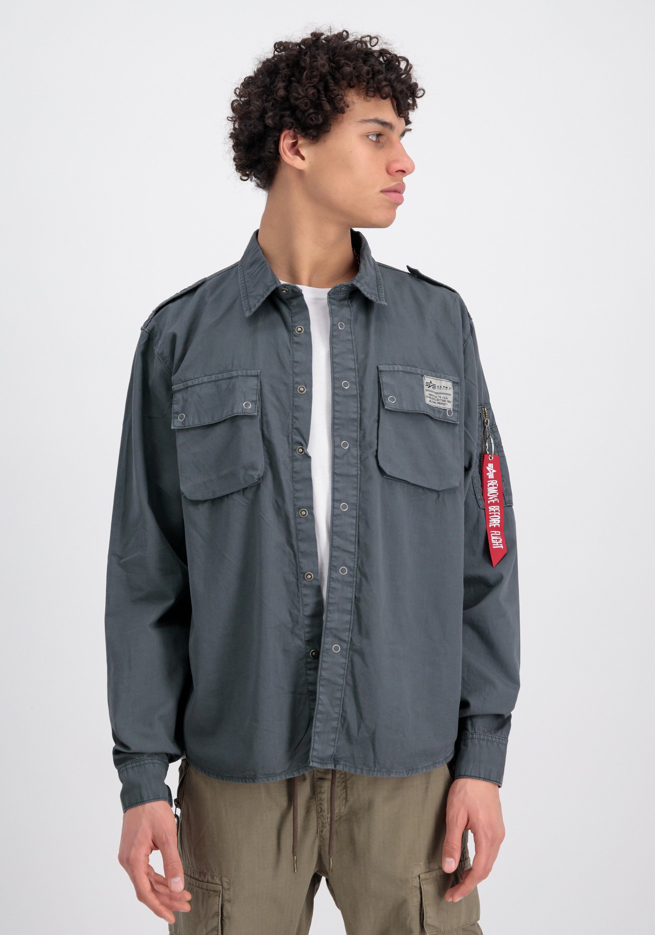 Alpha Industries Oversize-Shirt Urban Military Shirt
