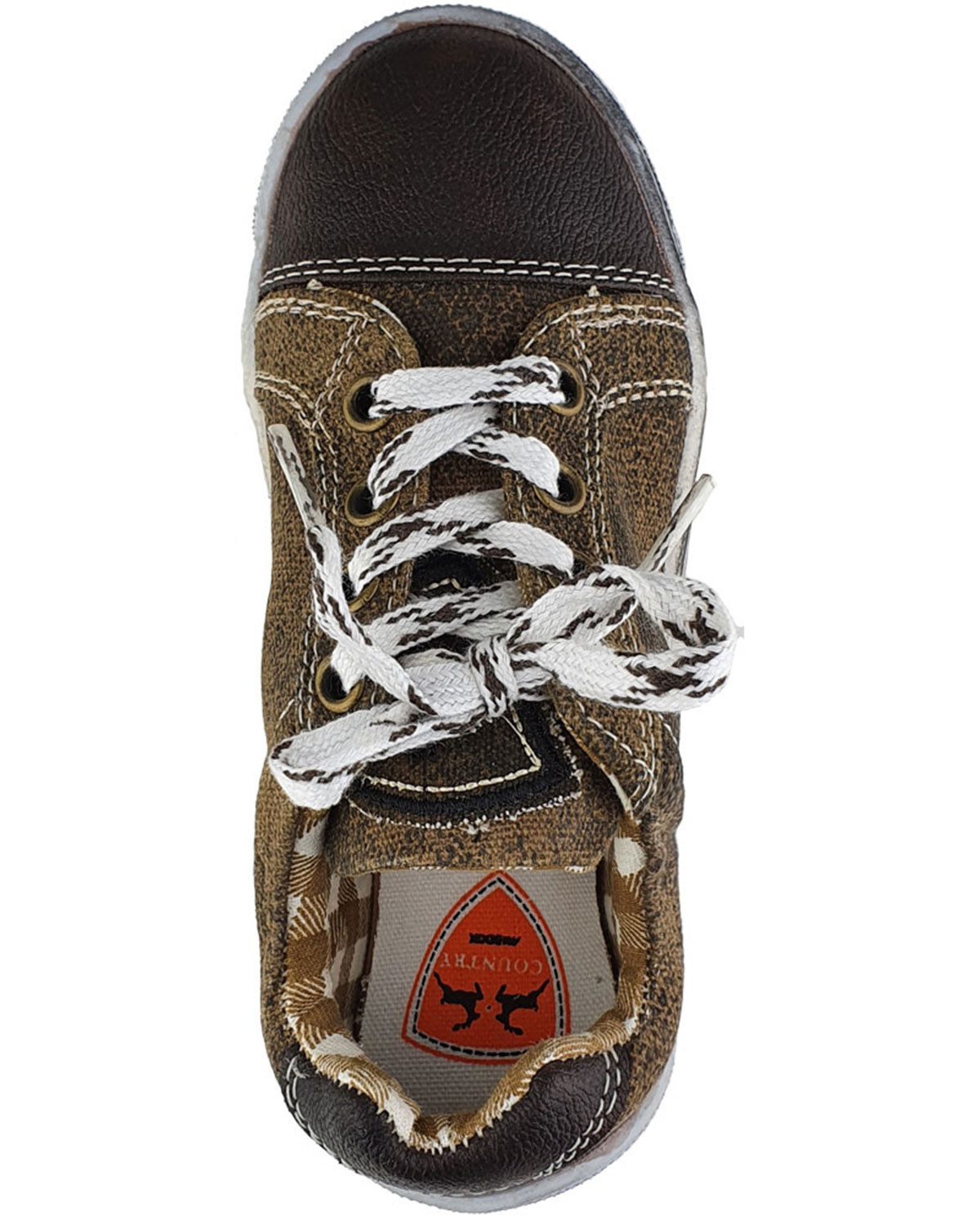 Maddox Kinder Schuhe Sneaker 'Nepomuk', Holz Antik Braun Sneaker – Bild 5 von 5