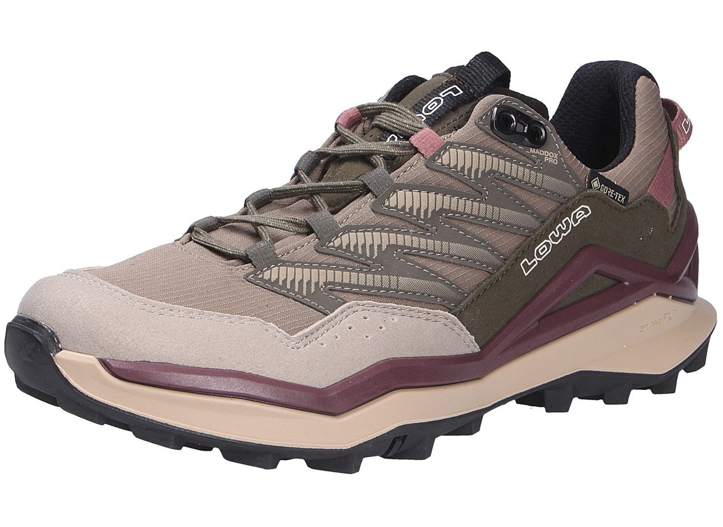 Lowa Lowa Damen Schnürschuh MADDOX PRO GTX LO WS beige Wanderschuh