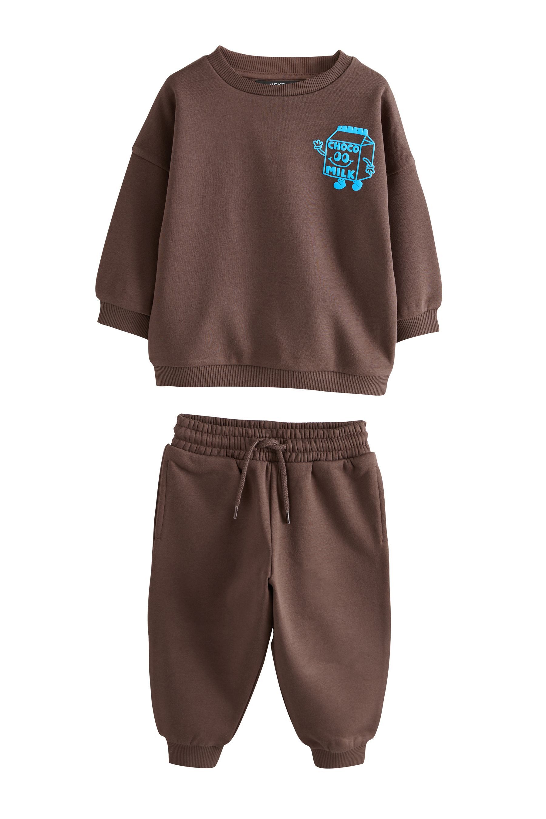 Next Sweatanzug Sweatshirt und Jogginghose im 2er-Pack (4-tlg)