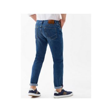Brax 5-Pocket-Jeans mittel-blau (1-tlg)