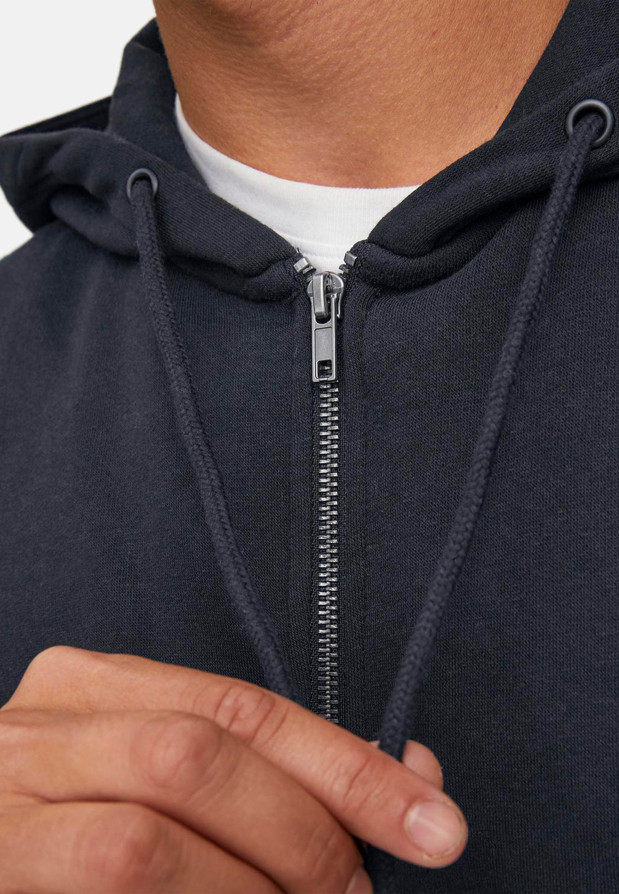 Jack & Jones Hoodie 2er Pack Bradley (Spar-Set, 2-tlg) Sweatjacke / Hoodie - Atmungsaktiv - Kapuzenjacke aus Sweat – Bild 4 von 5