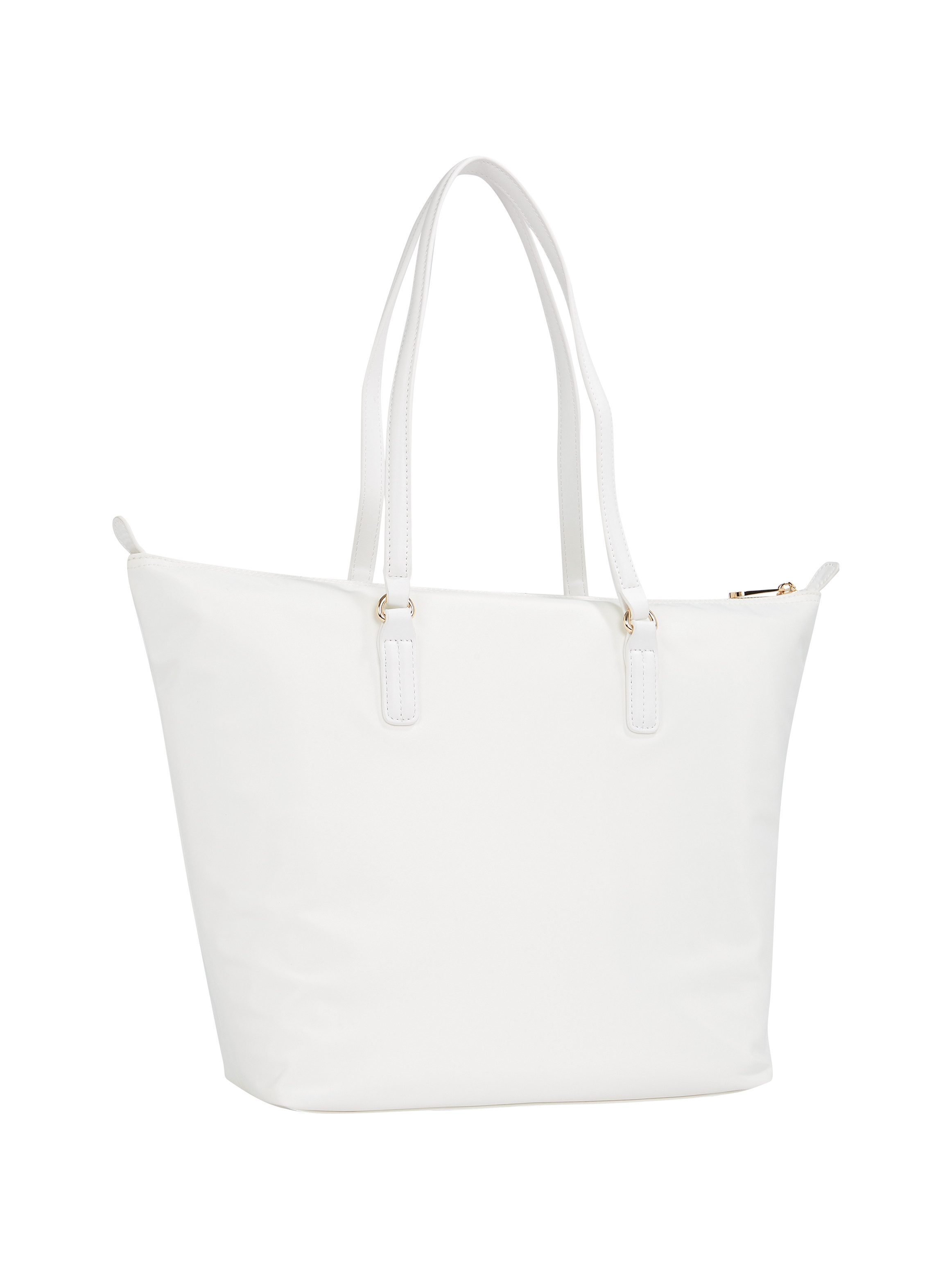 Tommy Hilfiger Tragetasche POPPY TOTE CORP, Damen Henkeltasche, Schultertasche, Shopper mit doppeltem Griff