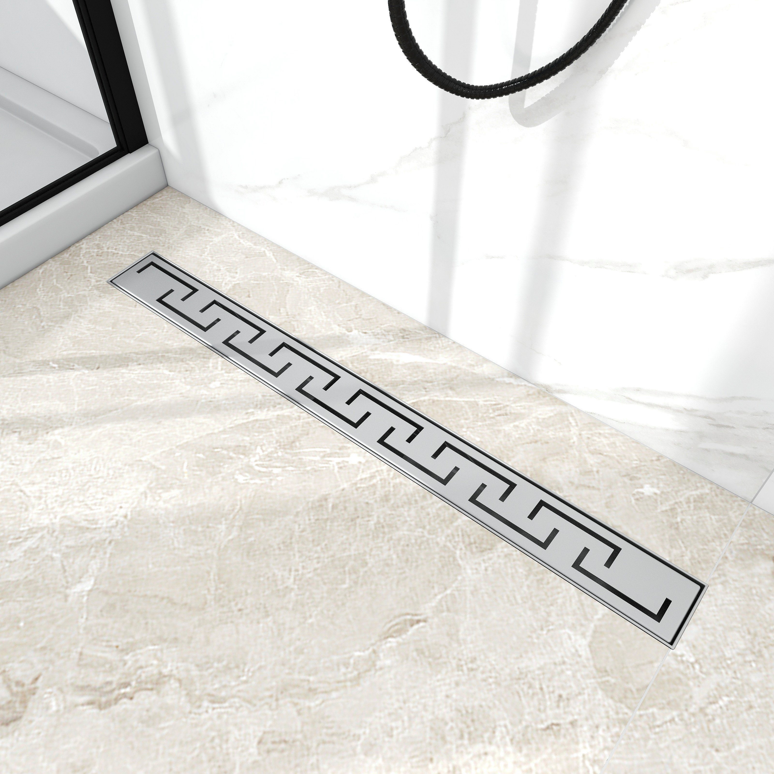 duschspa Duschrinne Bodenablauf Edelstahl Duschablauf Abfluss Badezimmer Ri günstig online kaufen