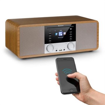 Auna IR-190 Stereoanlage (16 W, mit Bluetooth, 2.1 System mit FM/DAB+, WLAN, Bluetooth, CD-Player)