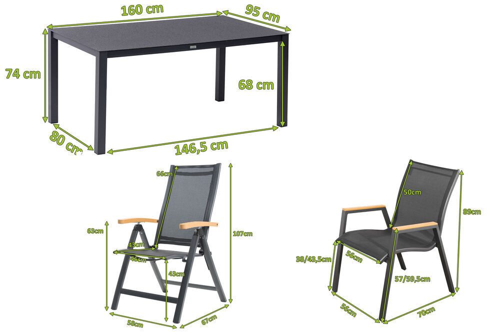 OUTFLEXX Garten-Essgruppe