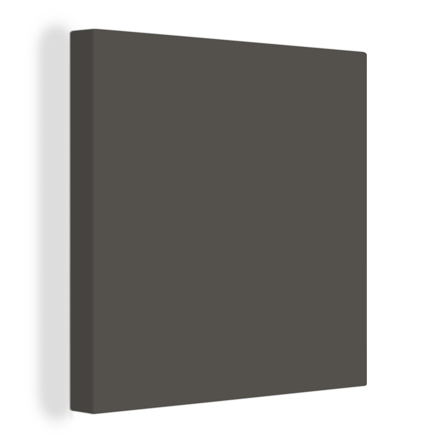 OneMillionCanvasses® Leinwandbild Grau - Farben - Kalt, (1 St), Leinwand Bilder für Wohnzimmer Schlafzimmer bunt