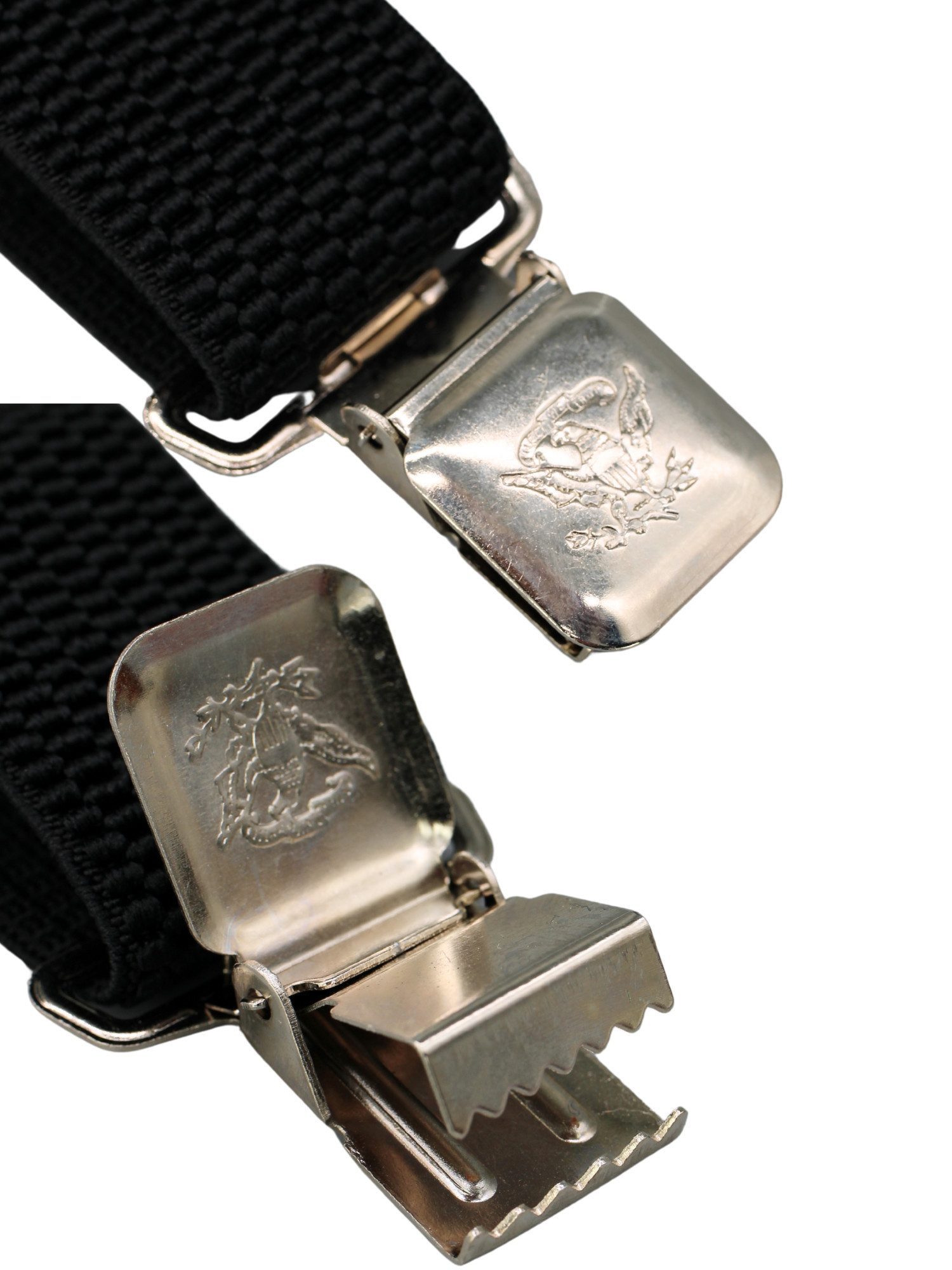 ANTALUX Hosenträger Y-Form – Elastisch & Verstellbar - Breite 4 cm, mit Metallclips 14 verschiedene Farben – Bild 3 von 4