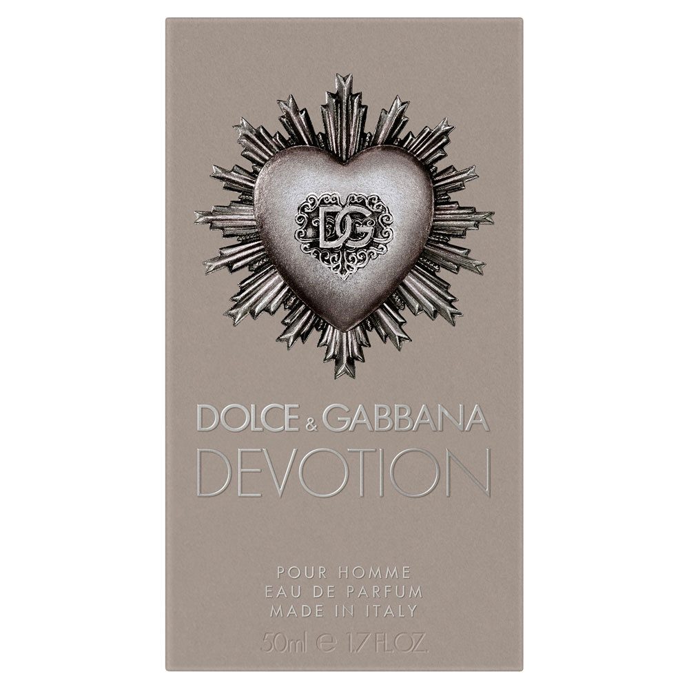 DOLCE & GABBANA Eau de Parfum Devotion For Men, edler Flakon mit Heiligem Herz