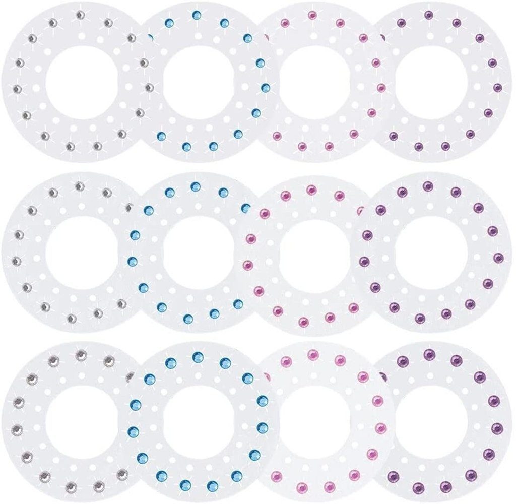 XDeer Lernspielzeug Deluxe-Deko-Set, Ultimatives Set,Glam-Kollektion, mit Glam-Styling-Tool und 75/180 Edelsteinen