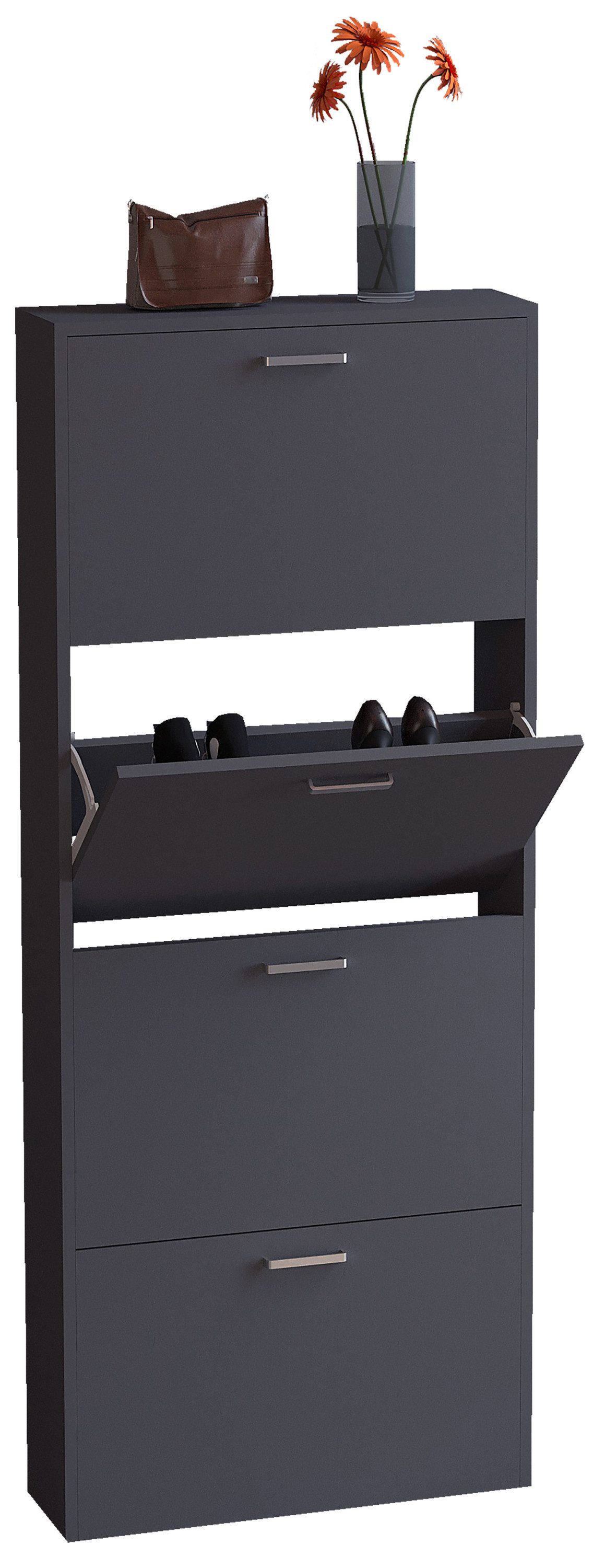 VCM Schuhschrank Holz Schuhregal Schuhschrank Schuhkipper günstig online kaufen