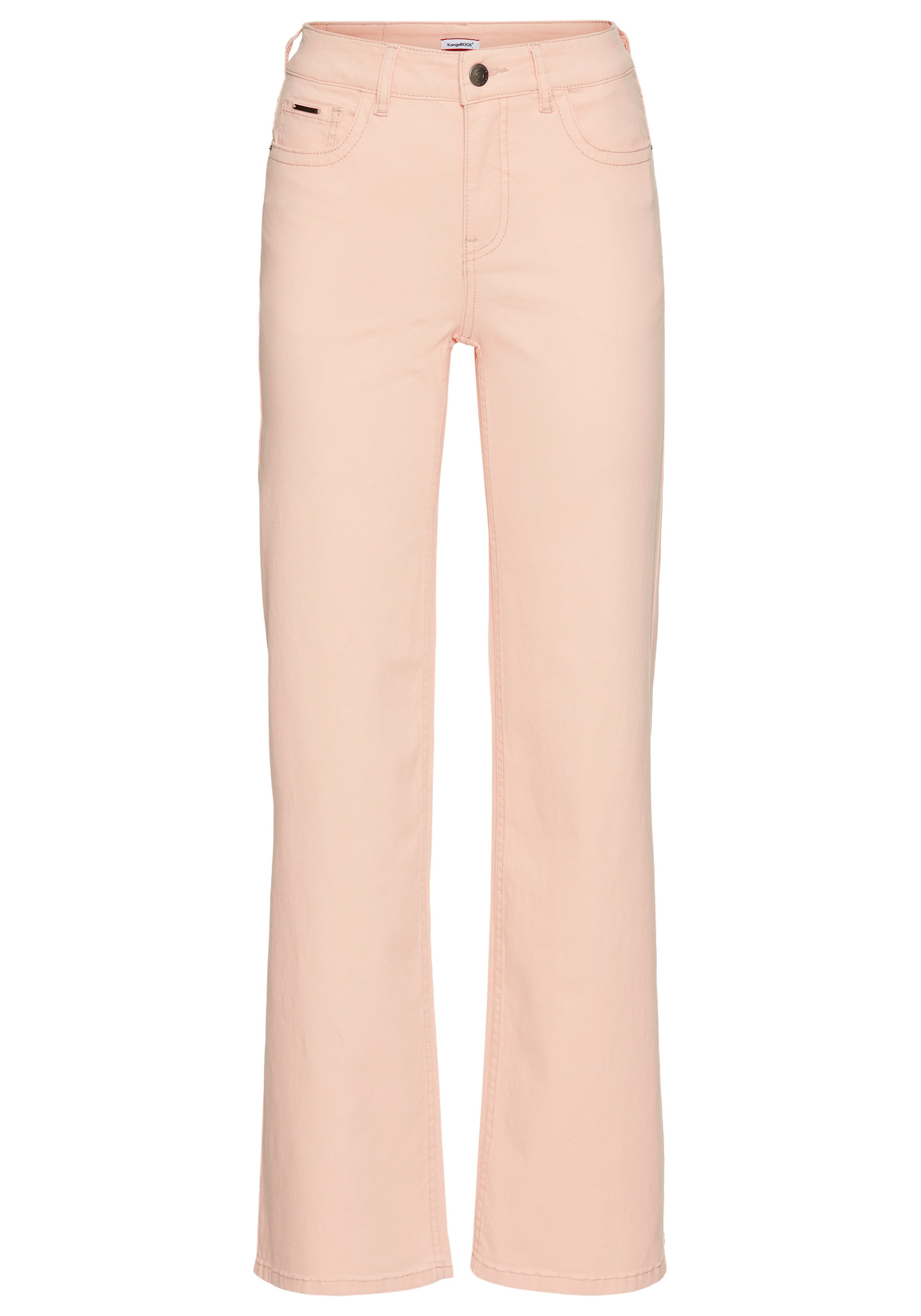 KangaROOS 5-Pocket-Hose im Straight-Leg. Reduzierter Preis € 31,77. Unverbindliche Preisempfehlung € 59,99