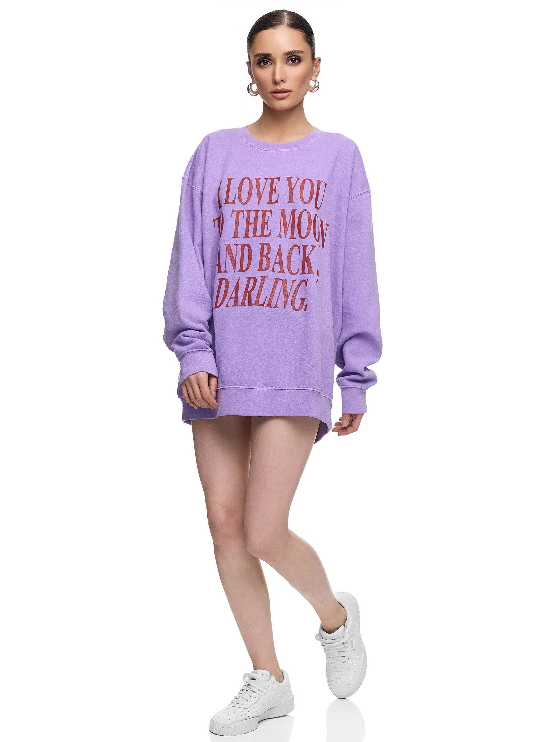 Worldclassca Longsweatshirt Worldclassca Oversized Sweatshirt LOVE günstig online kaufen