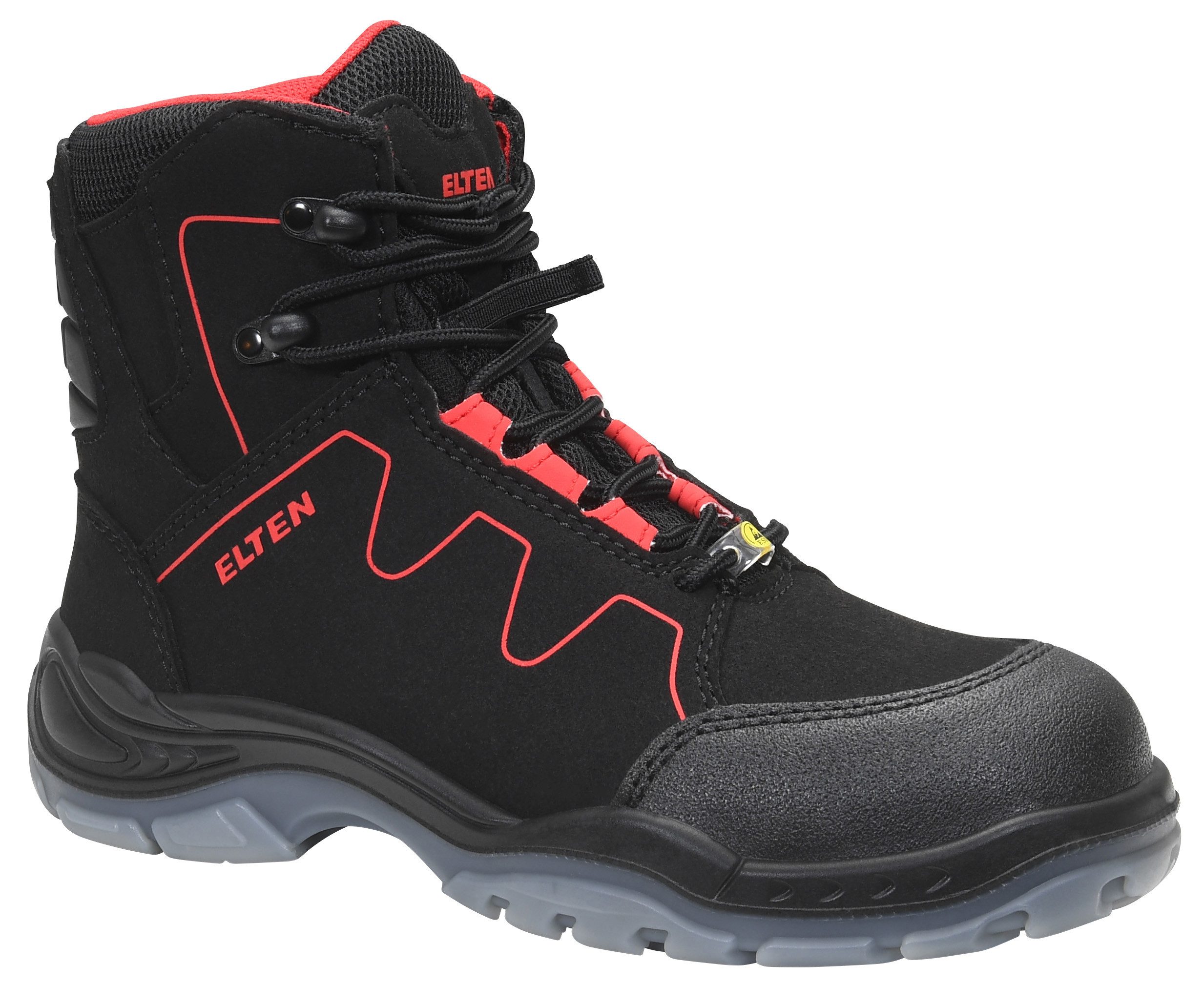 ELTEN GRANT Red Mid ESD S2 Sicherheitsstiefel (Schuhkarton, Paar)