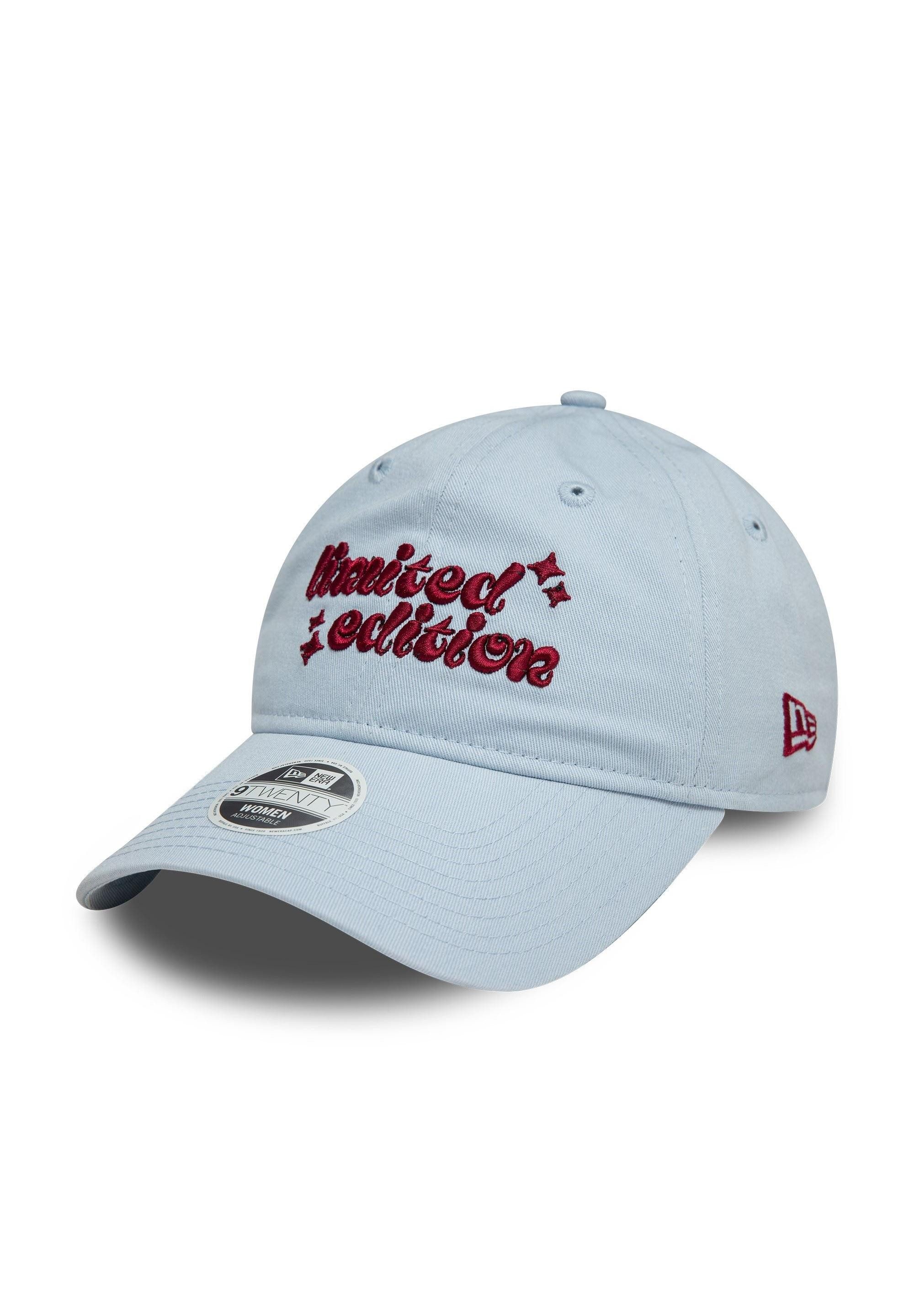 Baseball Cap Limited Edition Womens NE Phrase Hellblau Verstellbare 9Twenty Damen C