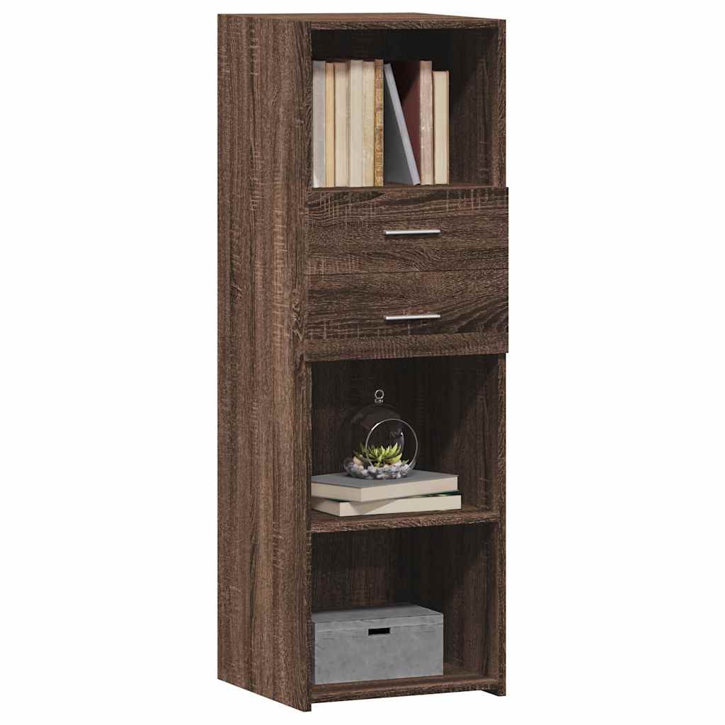 vidaXL Highboard Highboard Braun Eichen-Optik 40x42,5x124 günstig online kaufen