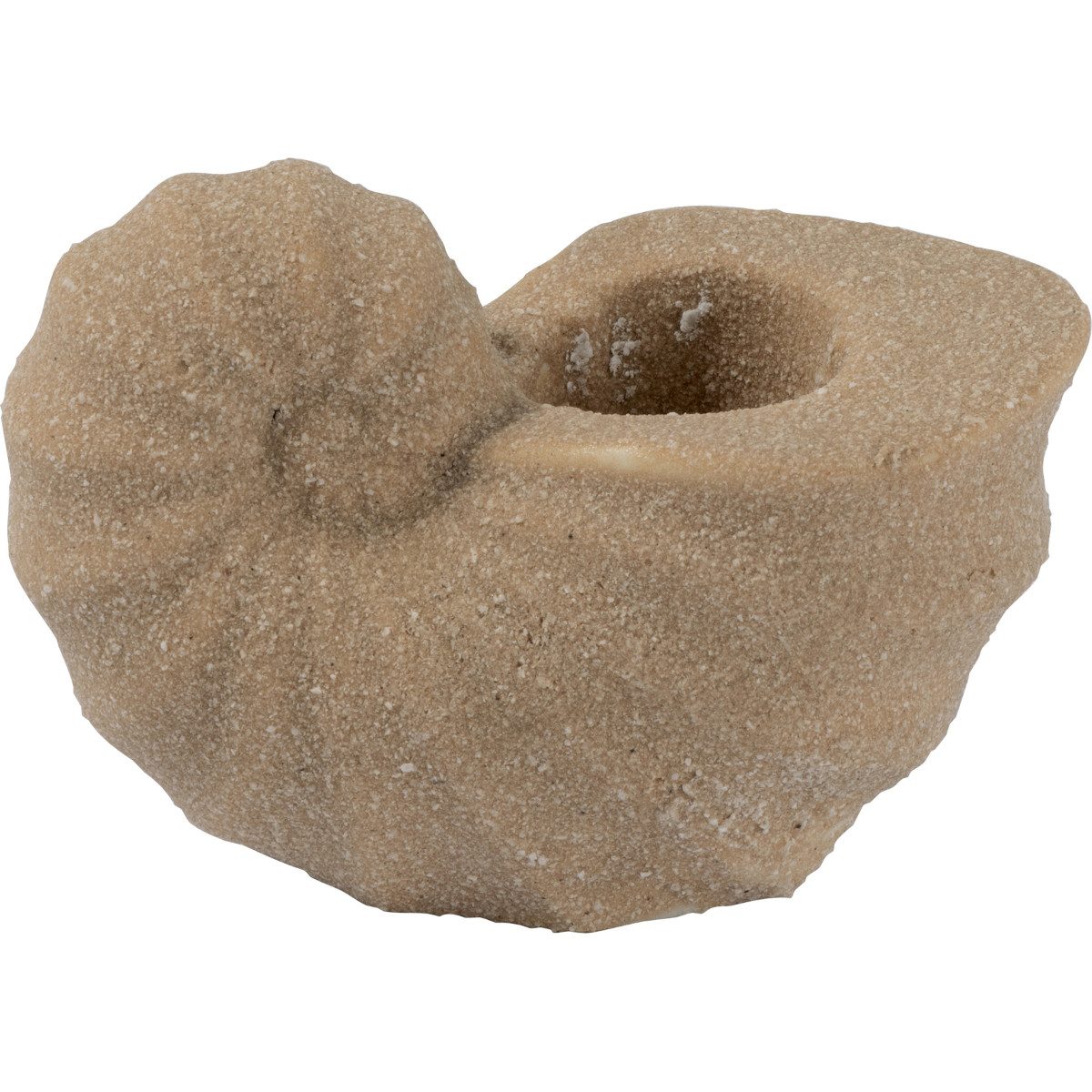 Greengate Kerzenhalter Conch Muschel Kerzenhalter beige 19cm Set2