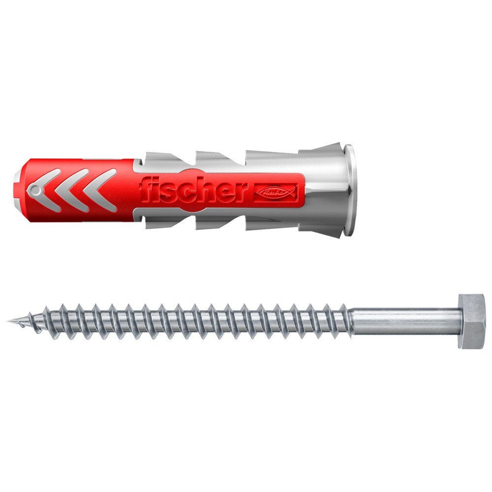 Schrauben- und Dübel-Set Fischer Dübel-Set Duopower 10.0 x 80 mm - 10 Stück