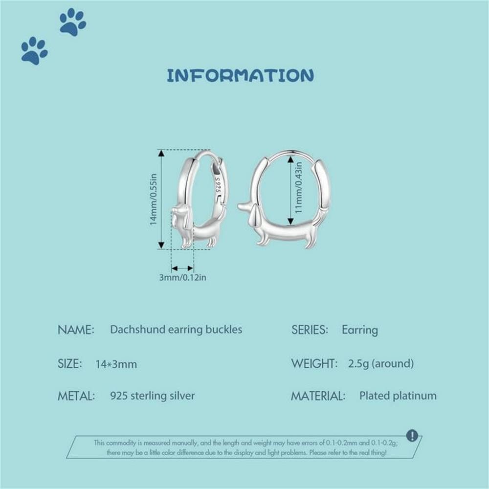 RWEUOQ Ohrring-Set 925 Sterling Silber Ohrringe günstig online kaufen
