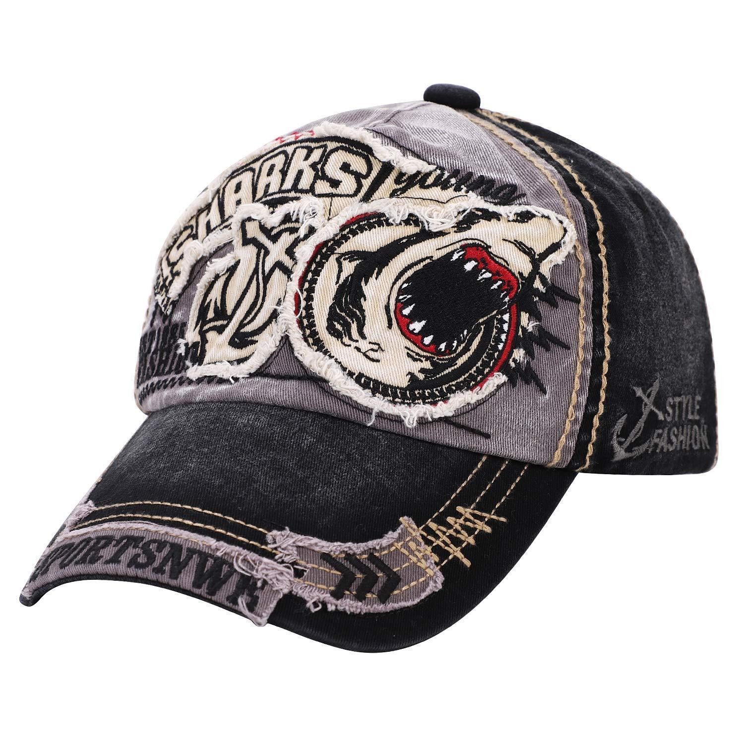 LuxusKollektion Baseball Cap Baseballkappe Damen Herren Snapback Sonnenschutz Patch 56-60 Farbe4
