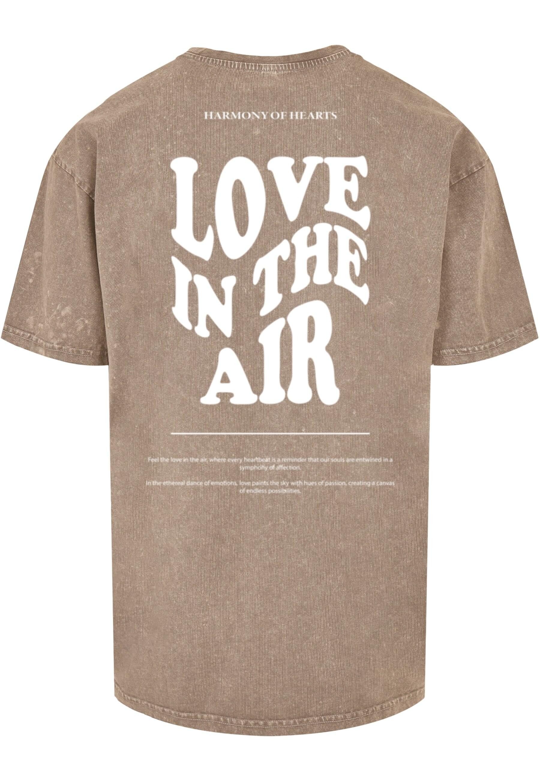 Merchcode T-Shirt Merchcode Herren Love In The Air Acid Washed Heavy Oversi günstig online kaufen