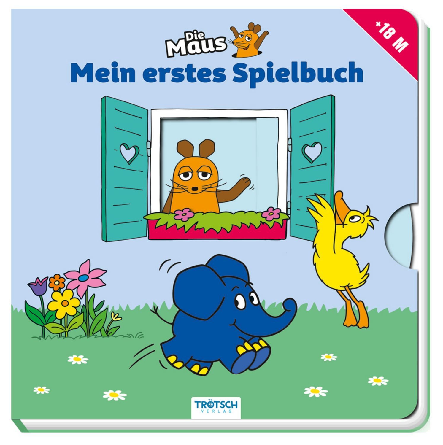Trötsch Die Maus Pappenbuch Mein erstes Spielbuch / diverse