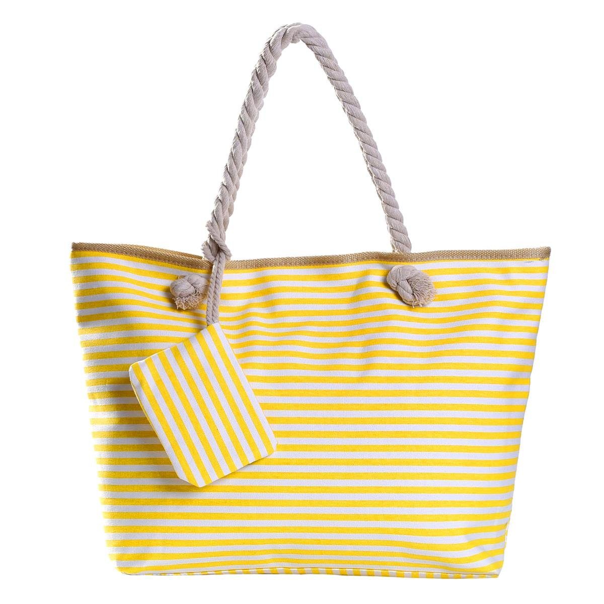 DonDon Strandtasche Shopper wasserabweisende Tasche (2-tlg), günstig online kaufen