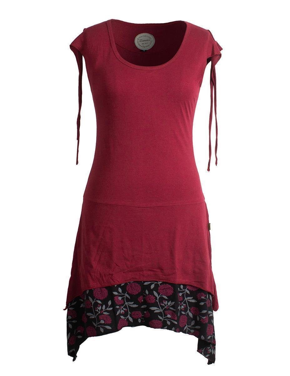 Vishes Zipfelkleid Ärmelloses Lagen-look Elfen Zipfelkleid günstig online kaufen