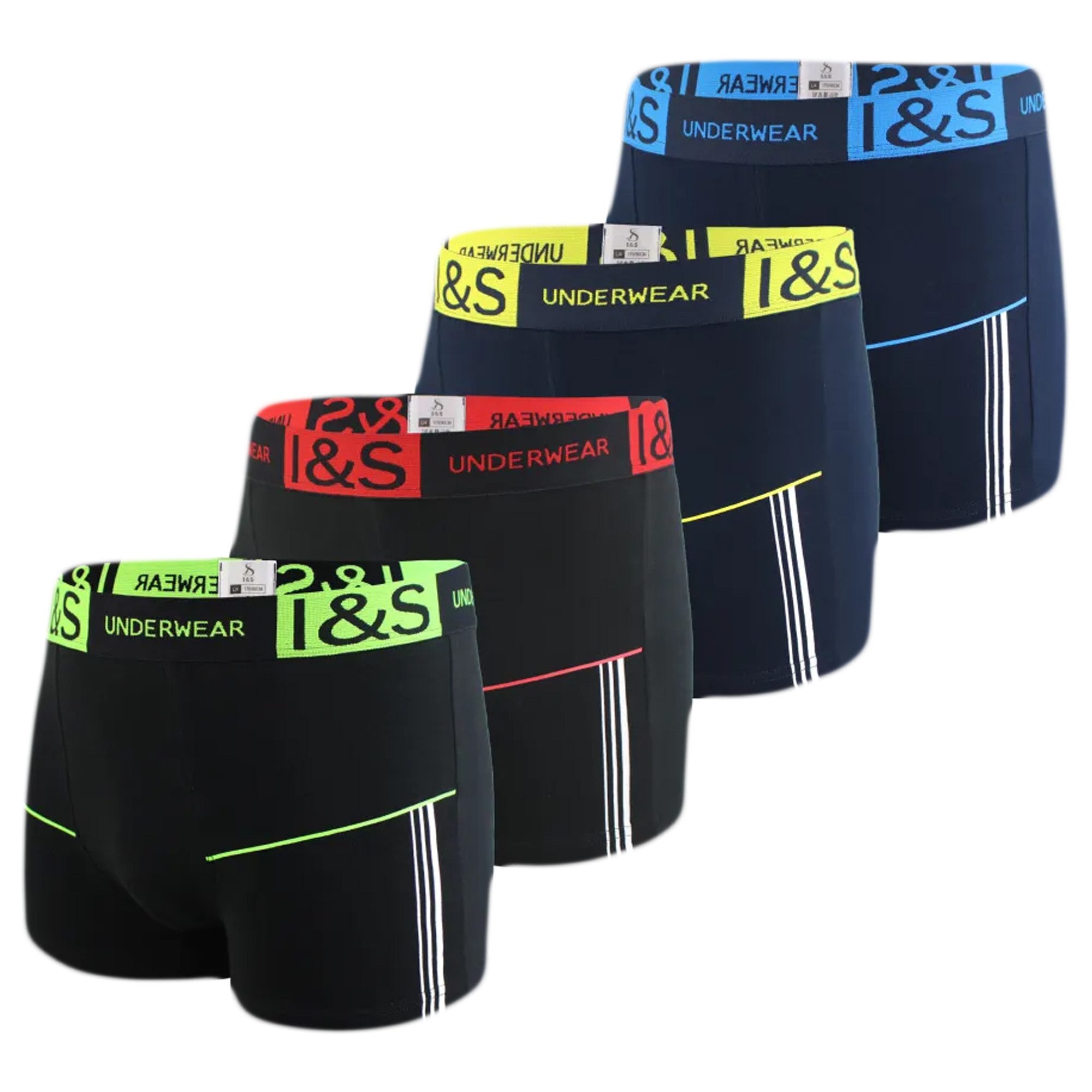 TEXEMP Boxershorts 4er - 12er Pack Herren Boxershorts Baumwolle Retroshorts günstig online kaufen