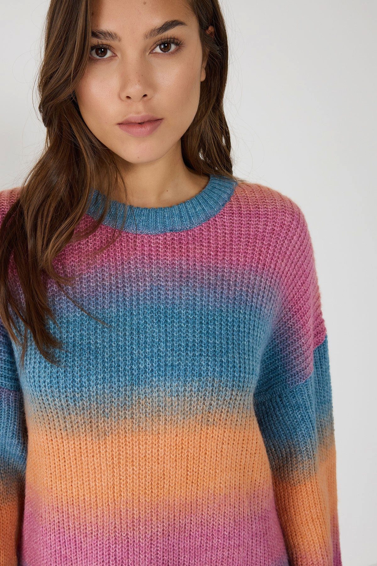 No Matter What Midikleid Strick Minikleid