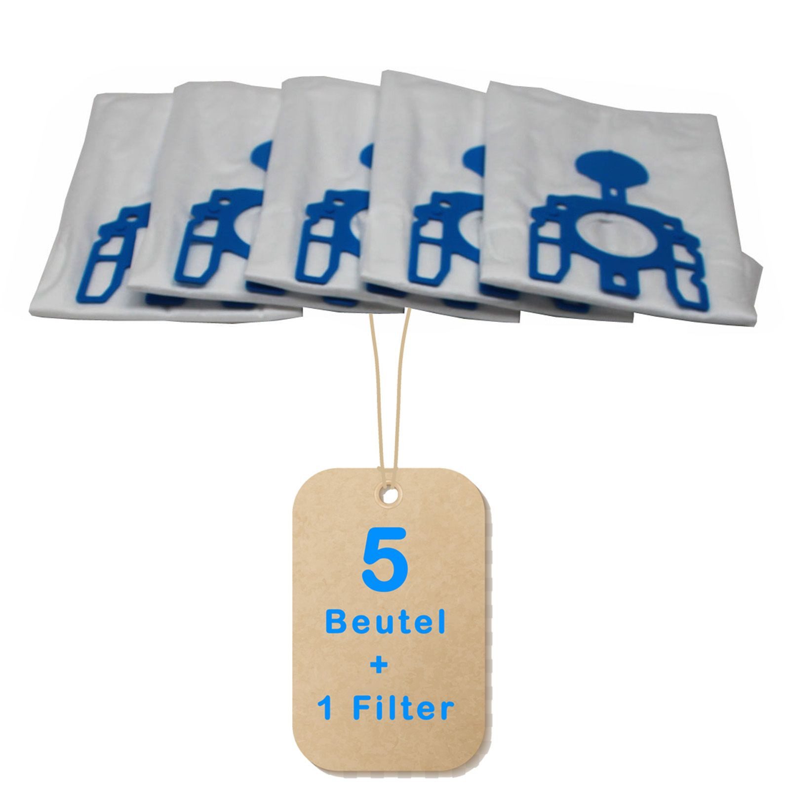 Hossi's Wholesale Staubsaugerbeutel 5 Premium Staubsaugerbeutel kompatibel für Summertime, 5 St.