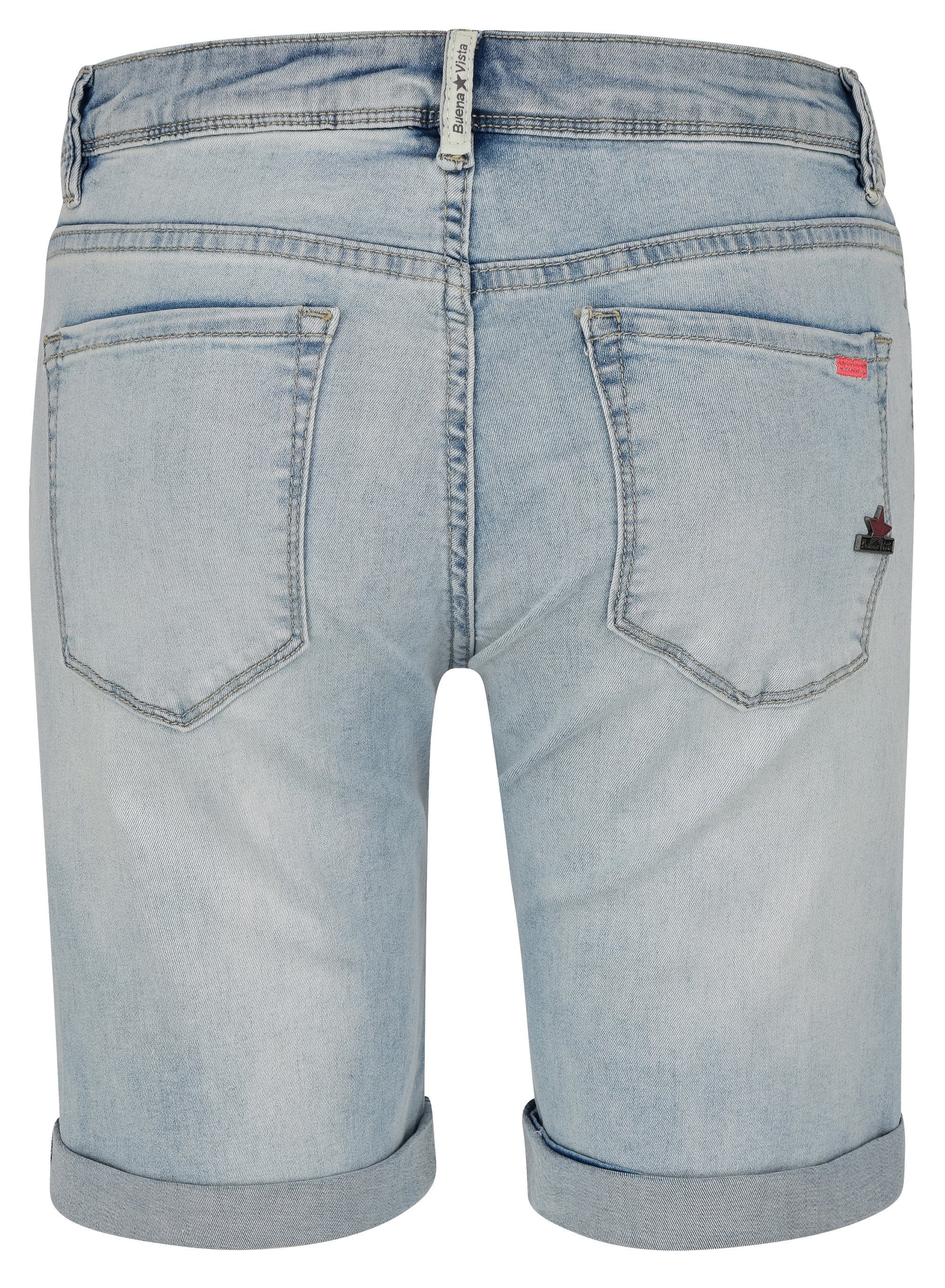 Damen Jeans Buena Vista Stretch-Jeans BUENA VISTA PAULINA SHORT dirty stone 2104 J5706