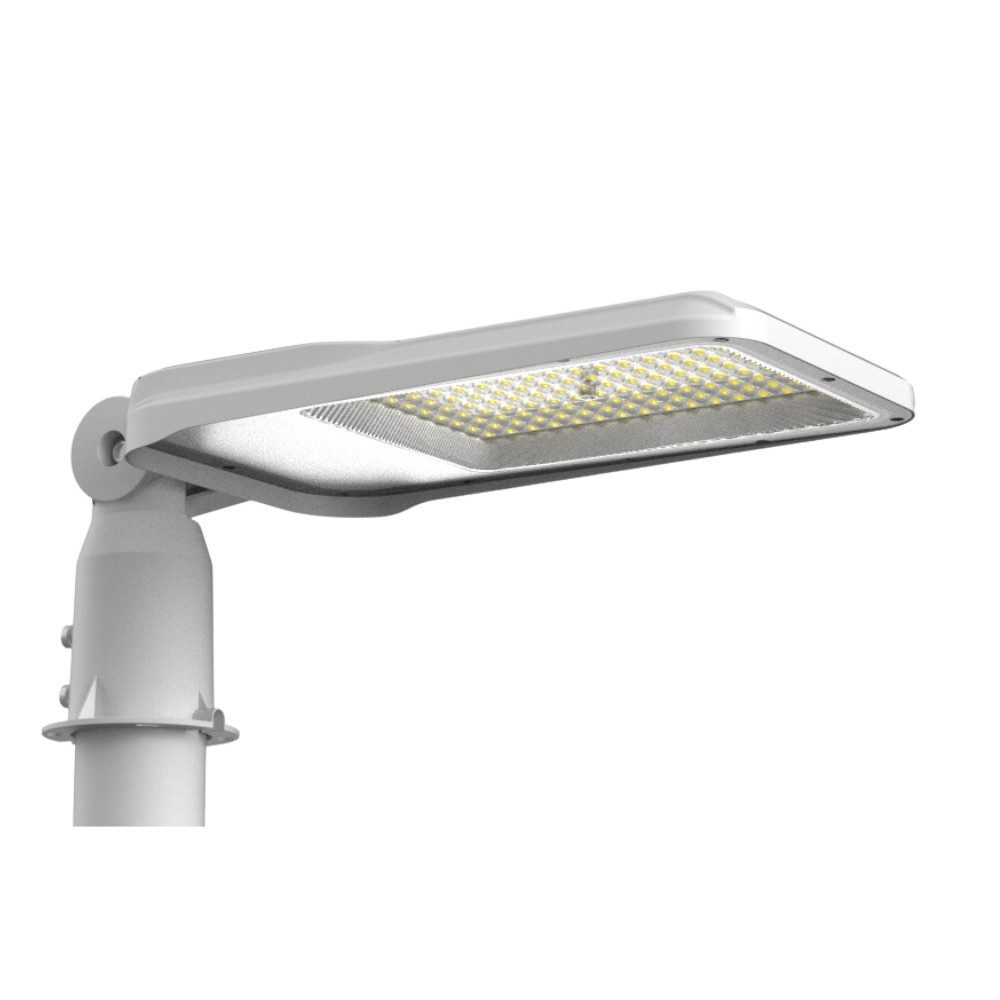 LUXULA LED Flutlichtstrahler LUXULA LED Straßenleuchte 50 W 4000 K Neutralweiß Grau, Neutralweiß