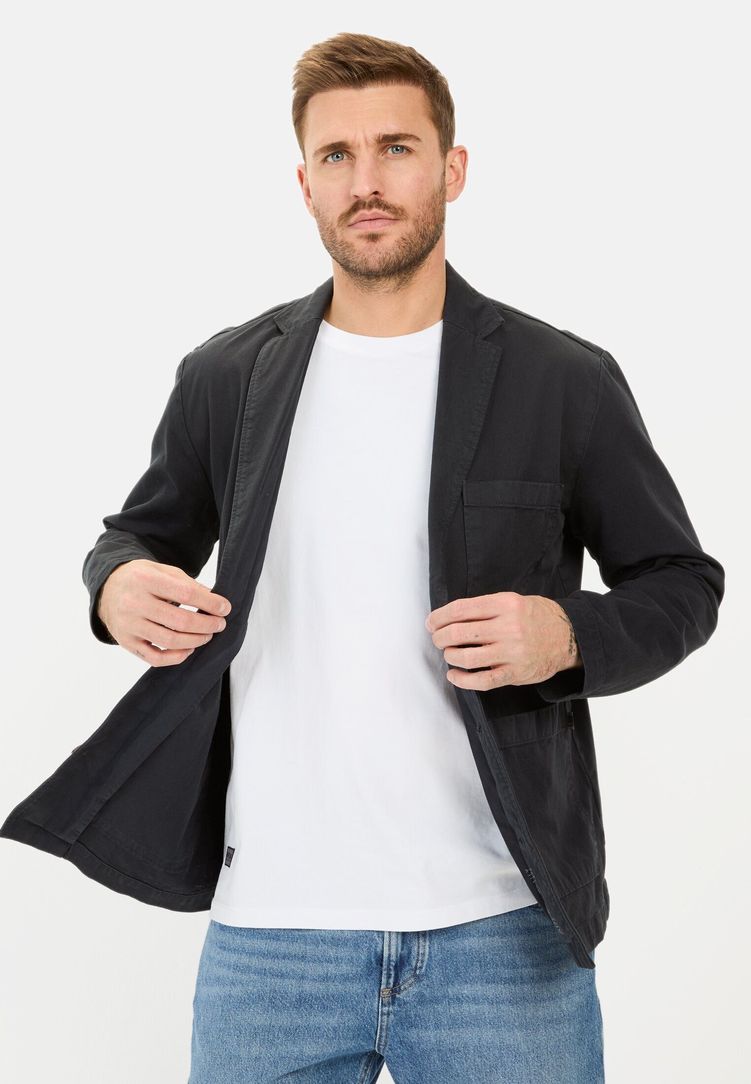 camel active Baumwollsakko aus reiner Baumwolle günstig online kaufen