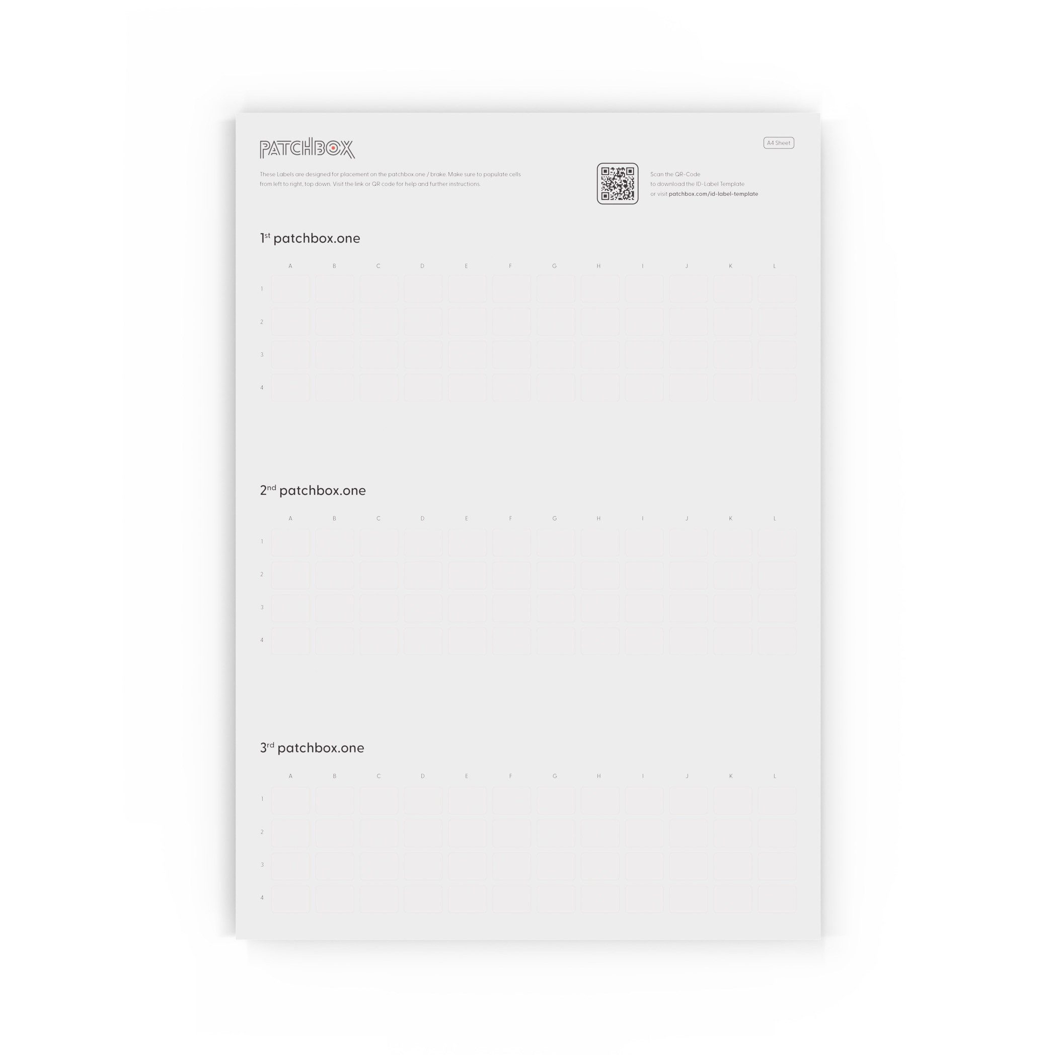 PATCHBOX Netzwerk-Panel