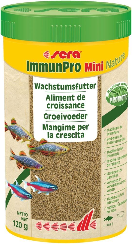 Aquariendeko sera ImmunPro Mini Nature 250 ml