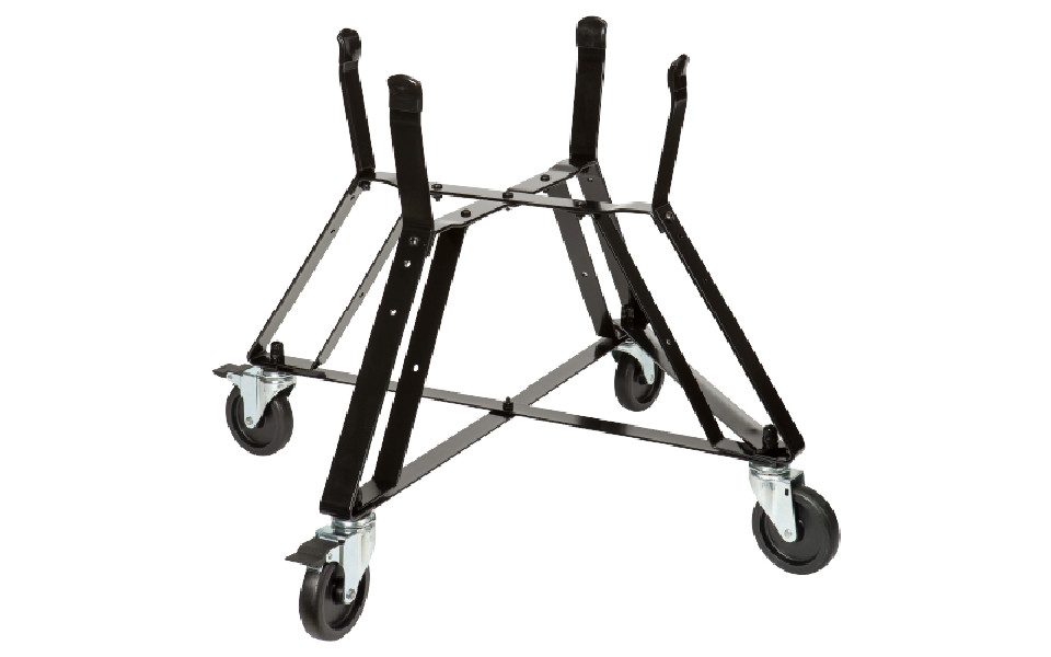 Big Green Egg Holzkohlegrill Big Green Egg Medium inkl. Nest auf Rollen