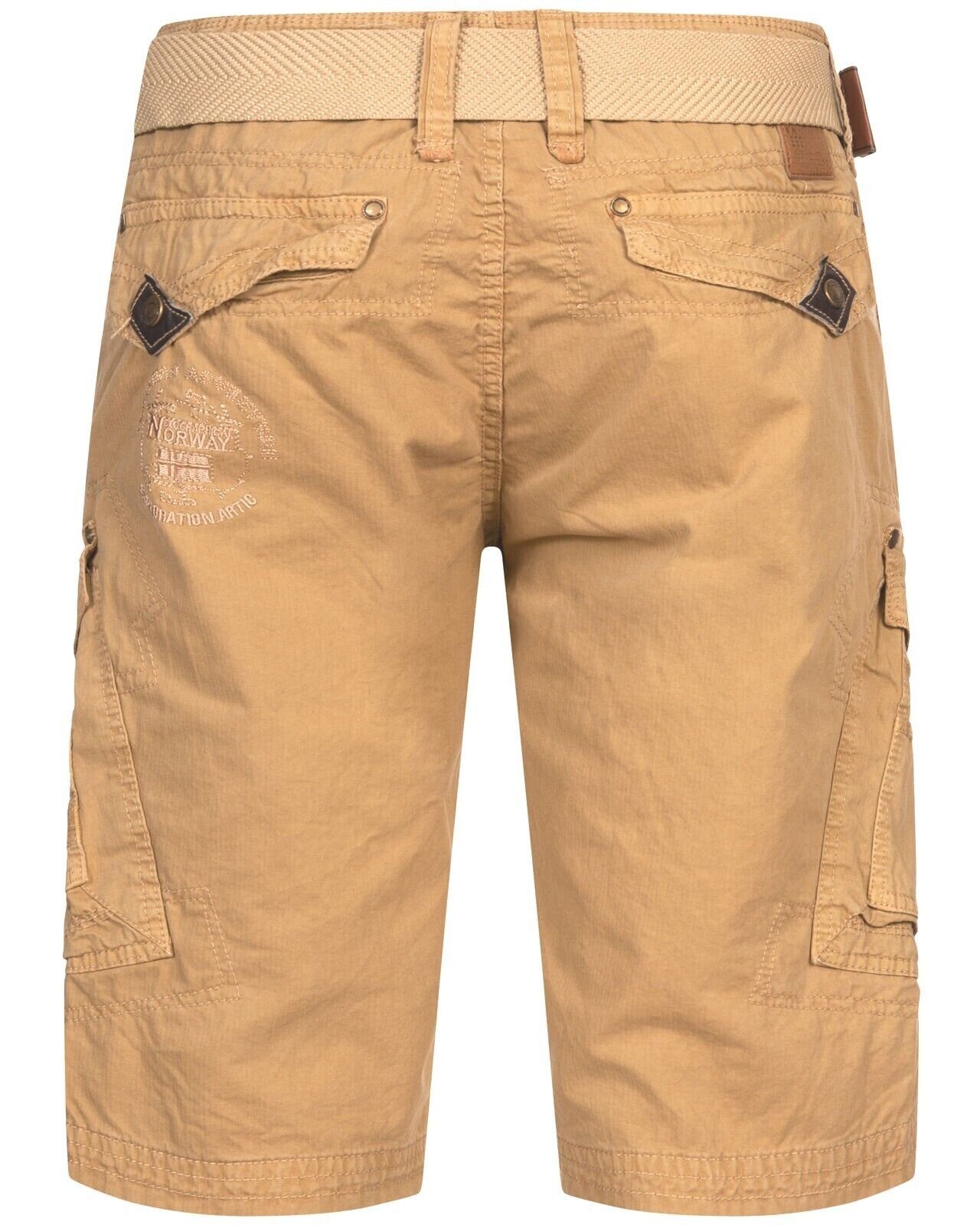 Geographical Norway Shorts Herren Cargo Shorts kurze Hose knielang Short Bermuda Sommer Freizeit – Bild 3 von 5