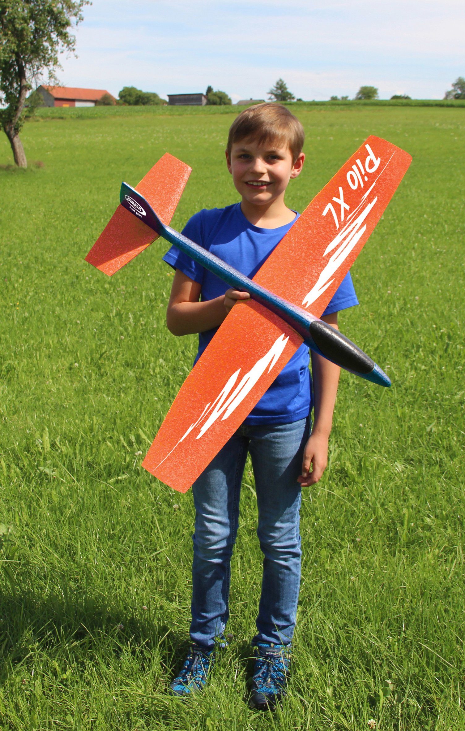 Jamara Spielzeug-Flugzeug Pilo XL Schaumwurfgleiter EPP günstig online kaufen